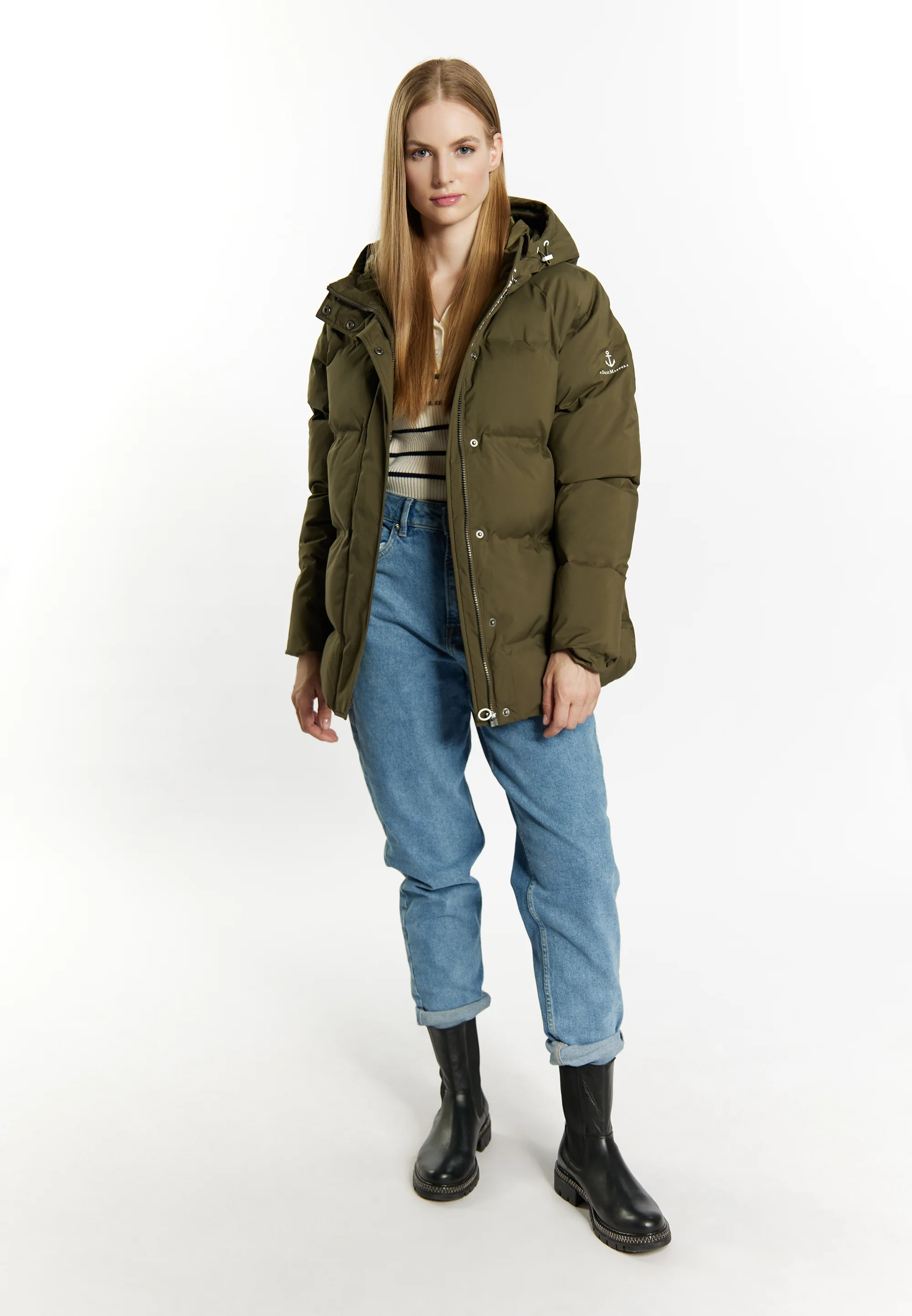 DreiMaster Maritim Women's Winter Jacket With Padding