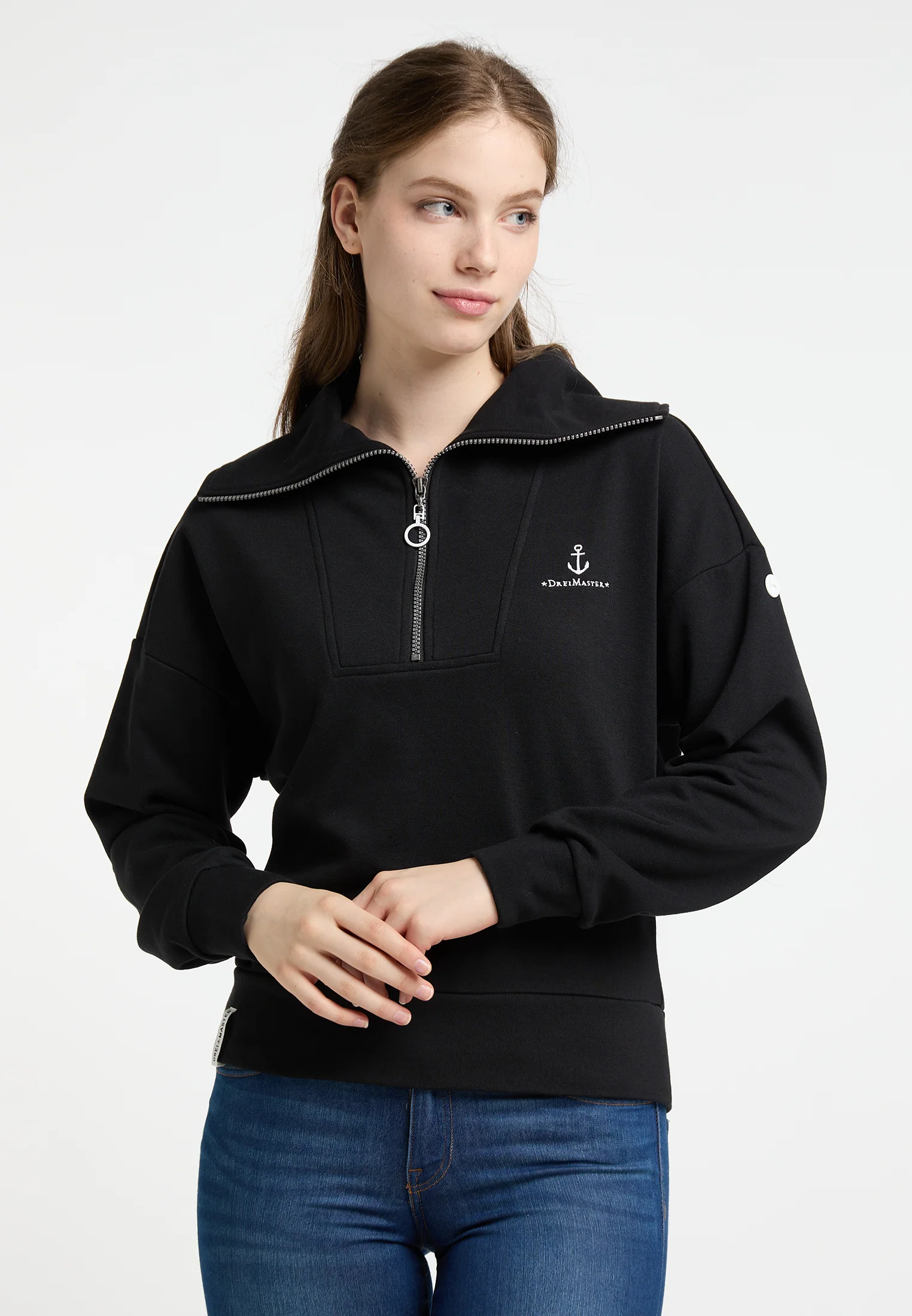 DreiMaster Maritim Women's Oversized Sweatshirt - Image 3