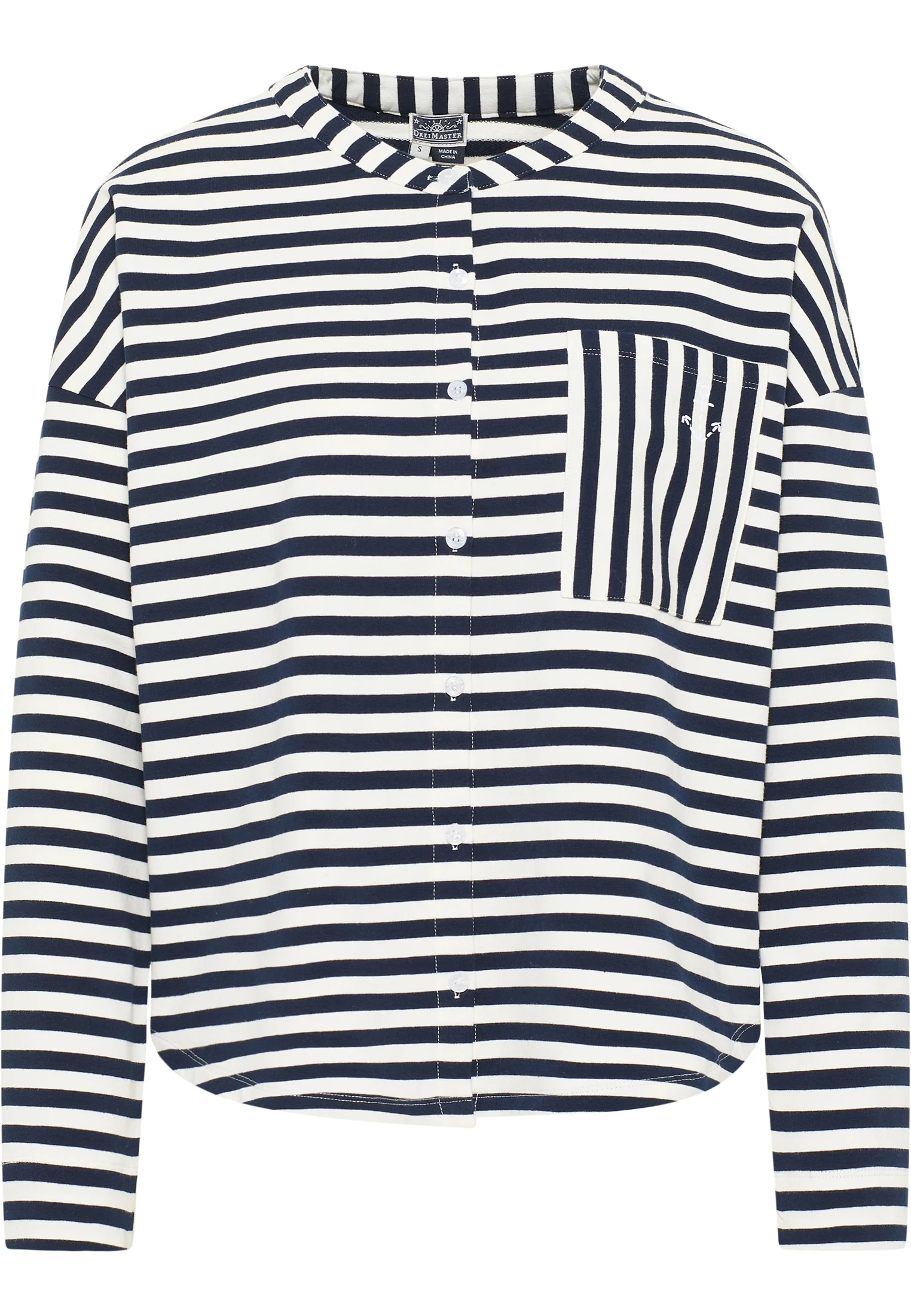 DreiMaster Maritim Women's Sweat Jacket - Image 12