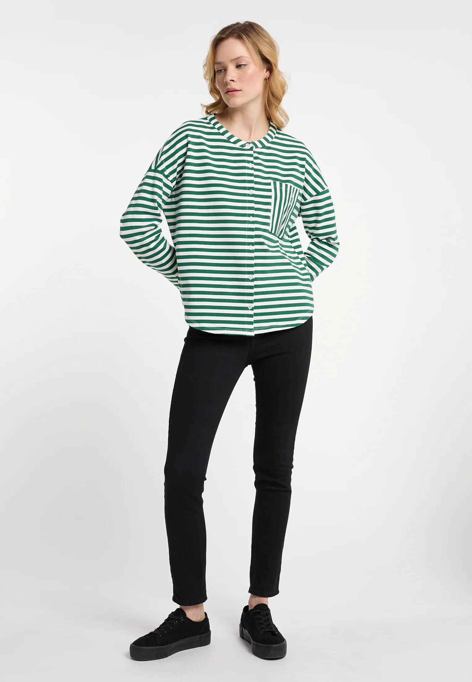 DreiMaster Maritim Women's Sweat Jacket - Image 6