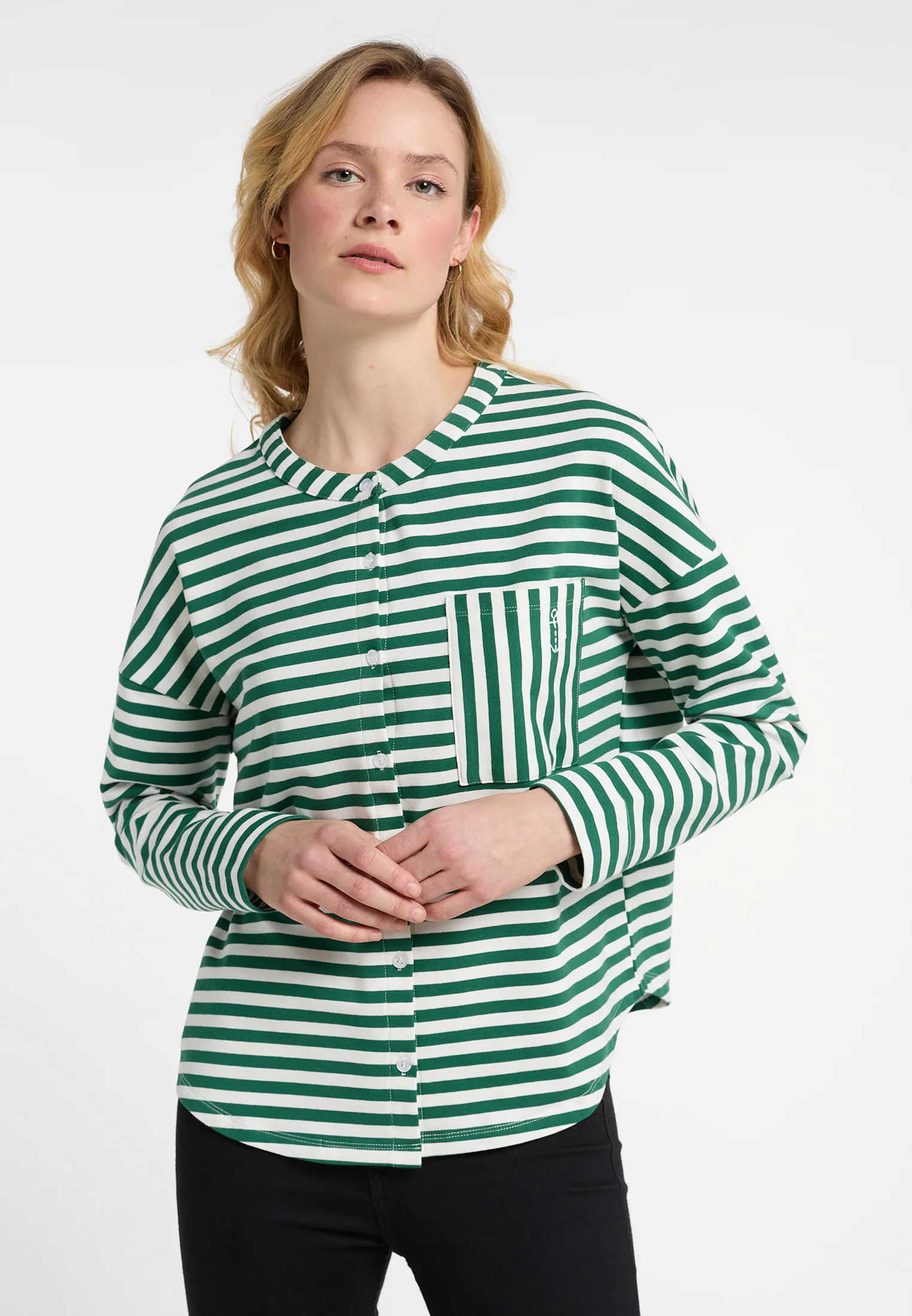 DreiMaster Maritim Women's Sweat Jacket - Image 8