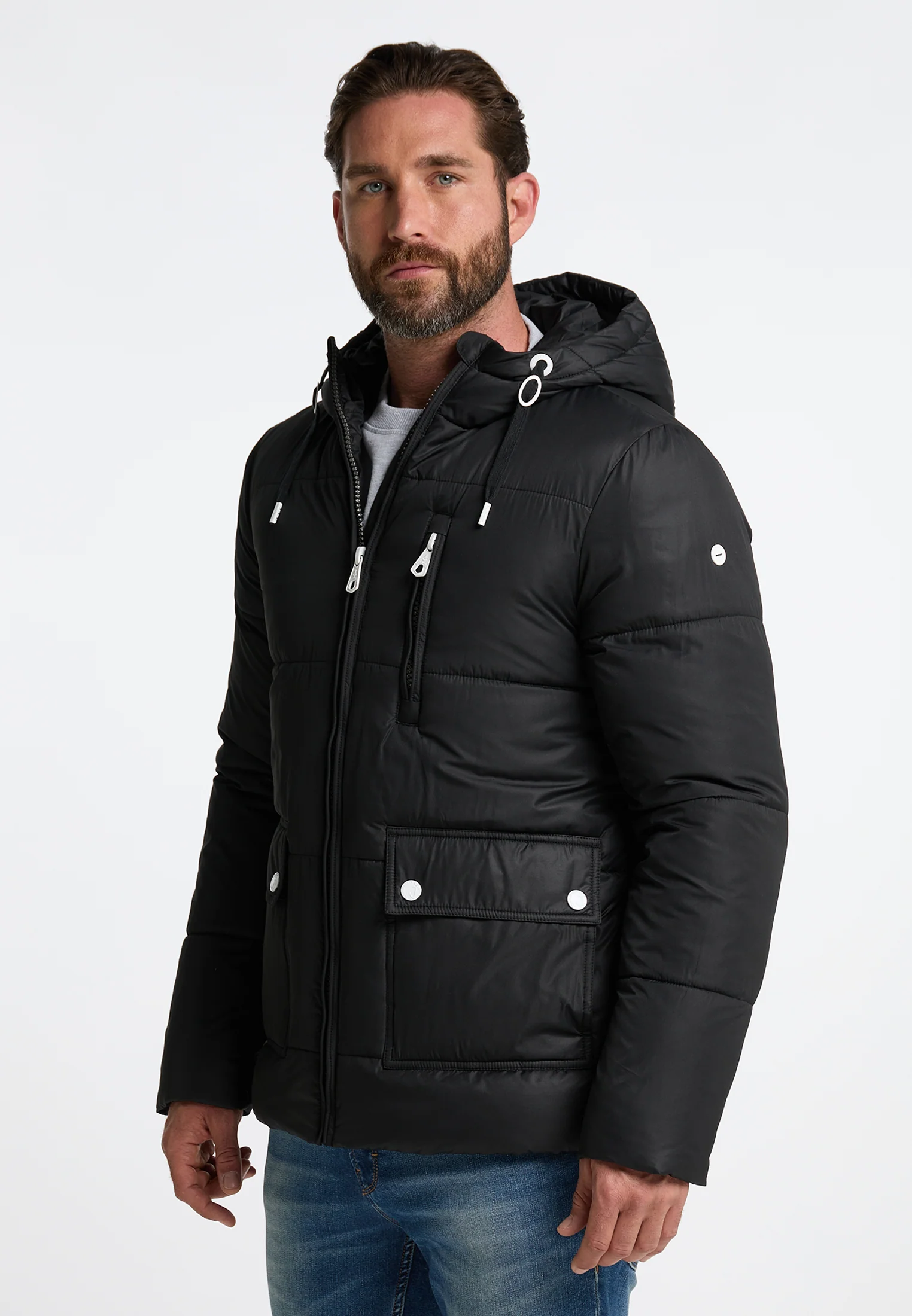 DreiMaster Maritim Men's Jacket With Padding - Image 3