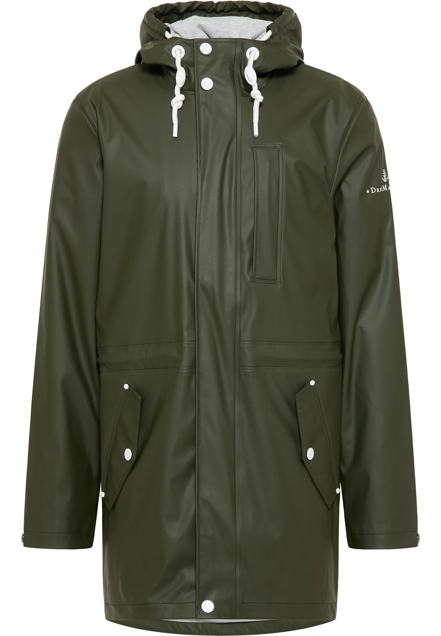 DreiMaster Maritim Men's Raincoat - Image 4