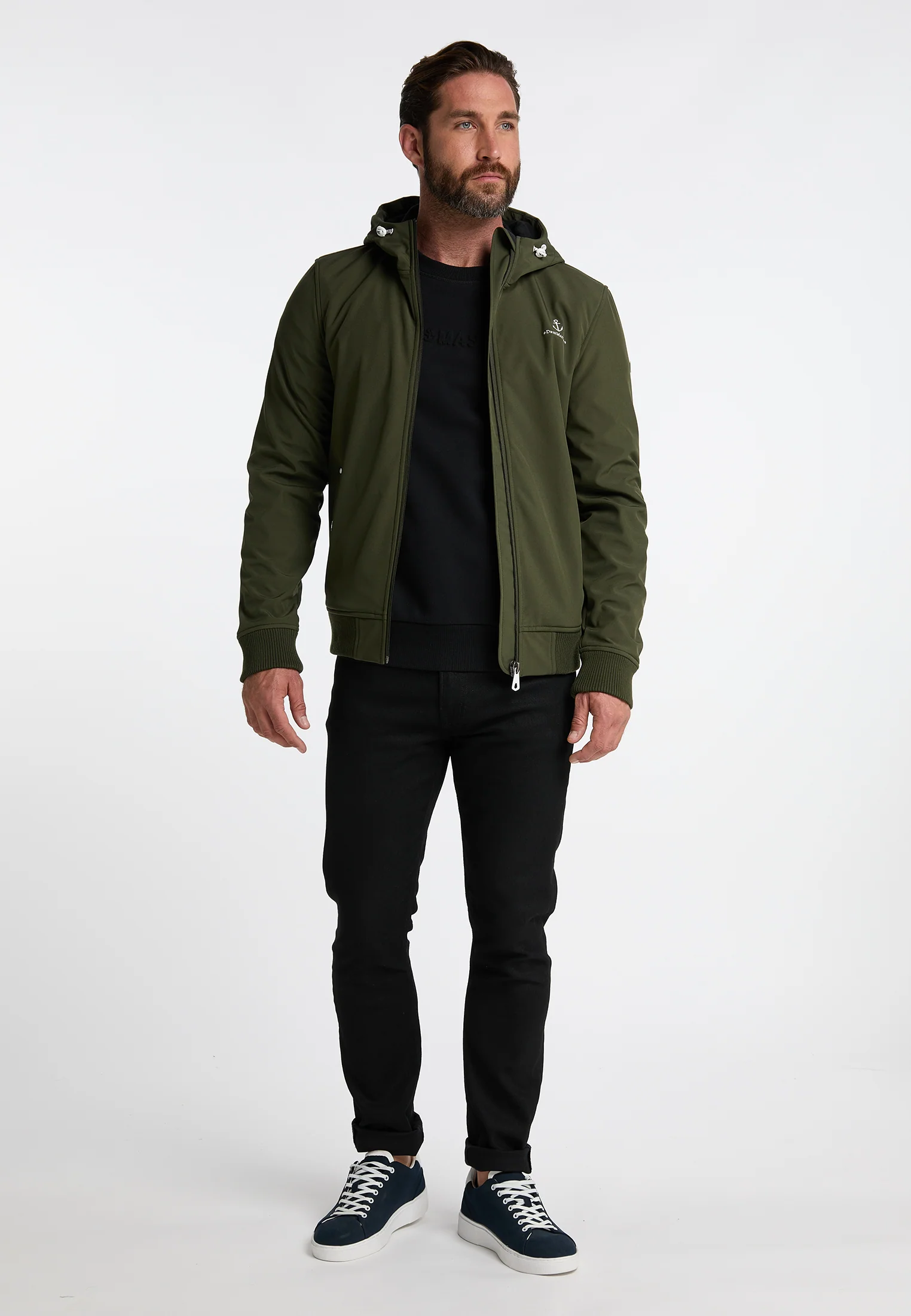 DreiMaster Maritim Men's Softshell Blouson - Image 11