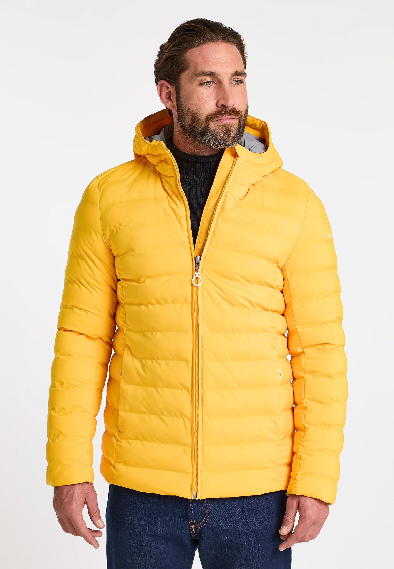 DreiMaster Maritim Men's Padded Quilted Jacket - Image 3