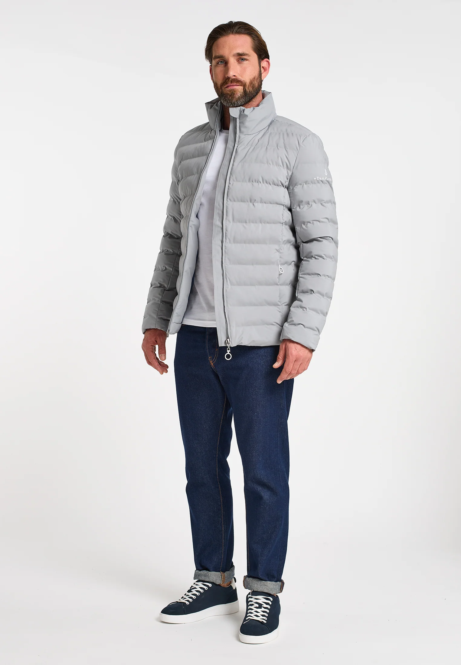 DreiMaster Maritim Men's Padded Quilted Jacket