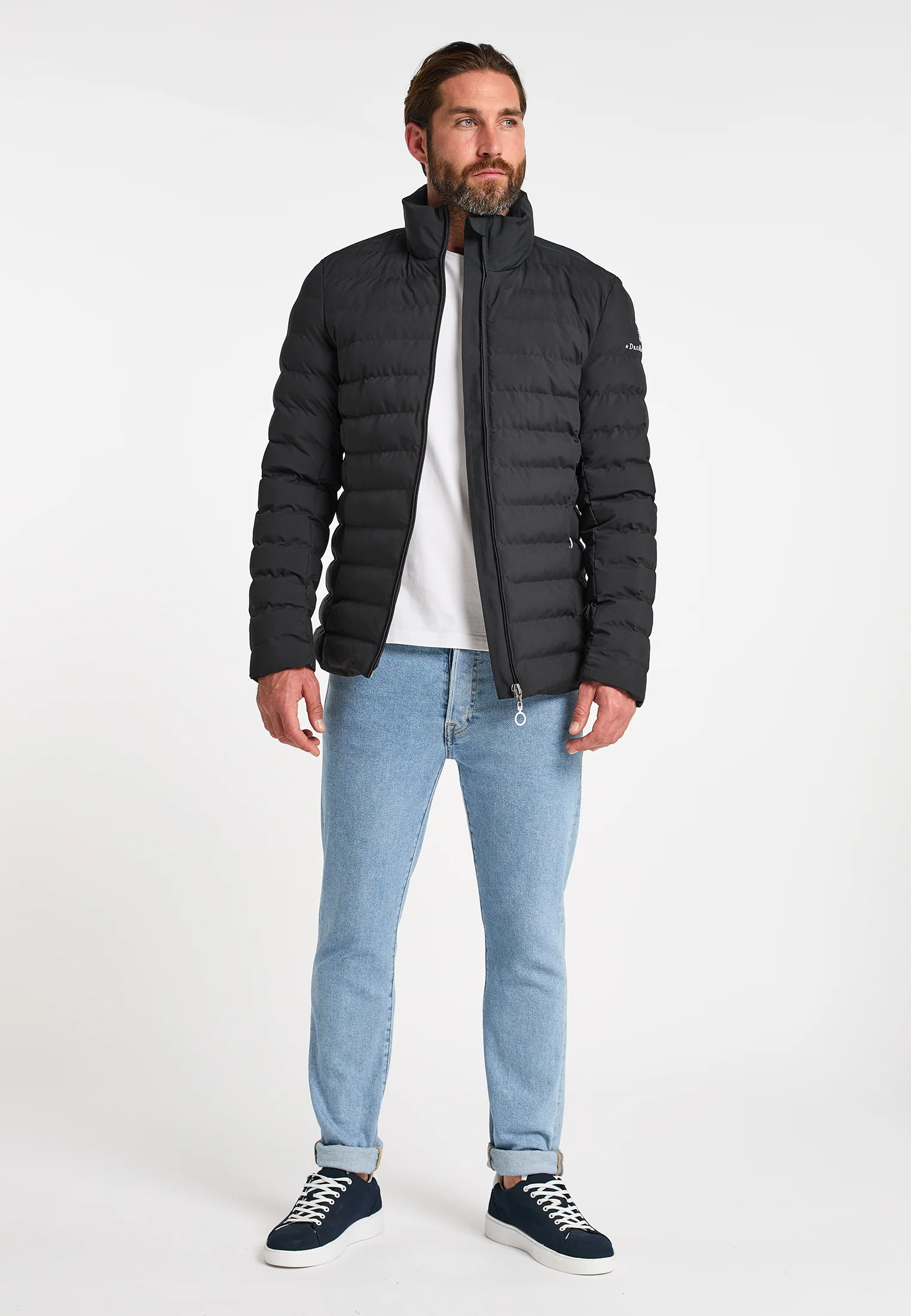 DreiMaster Maritim Men's Padded Quilted Jacket - Image 4