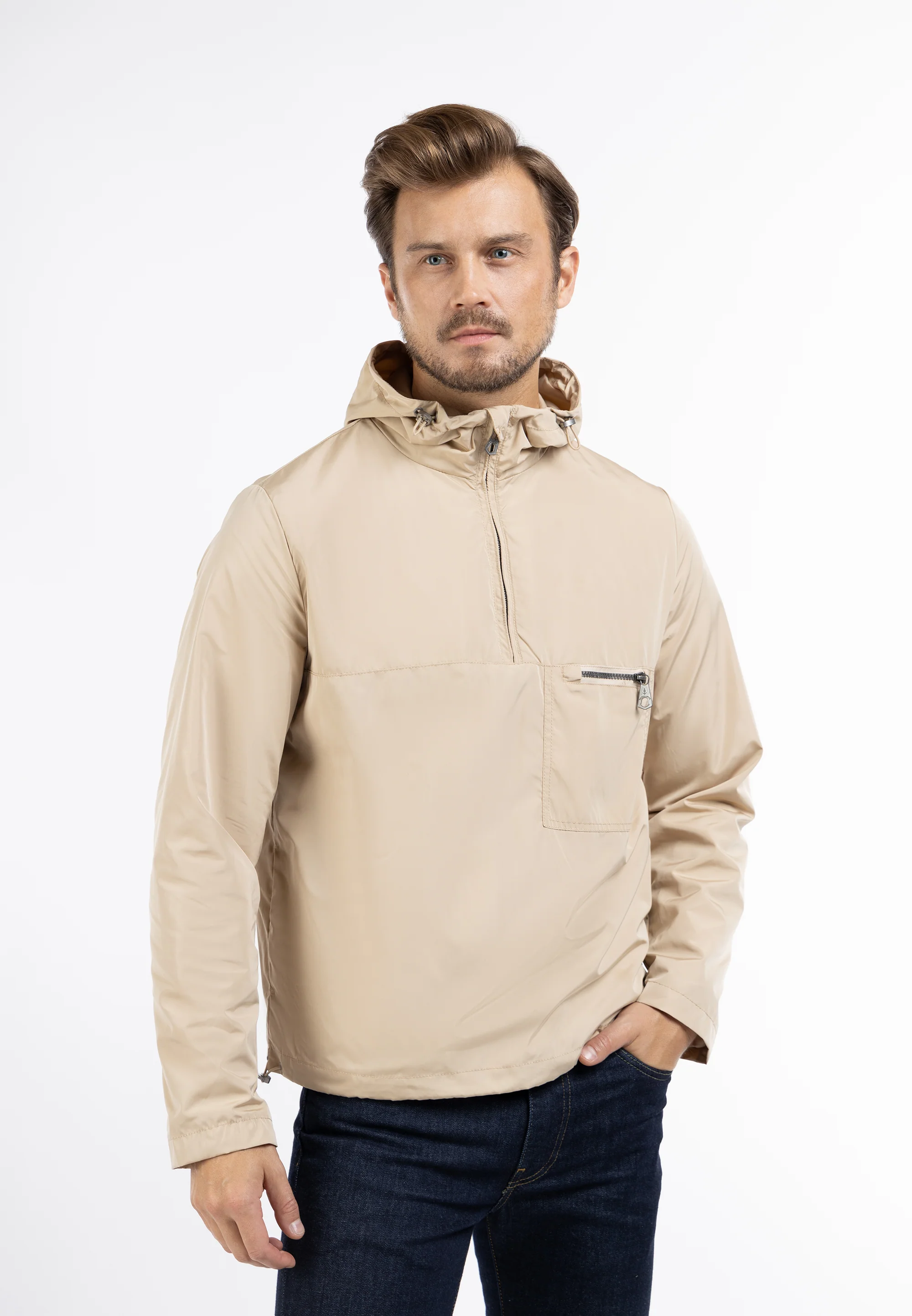 DreiMaster Maritim Men's Transitional Jacket - Recycled Material - Image 3
