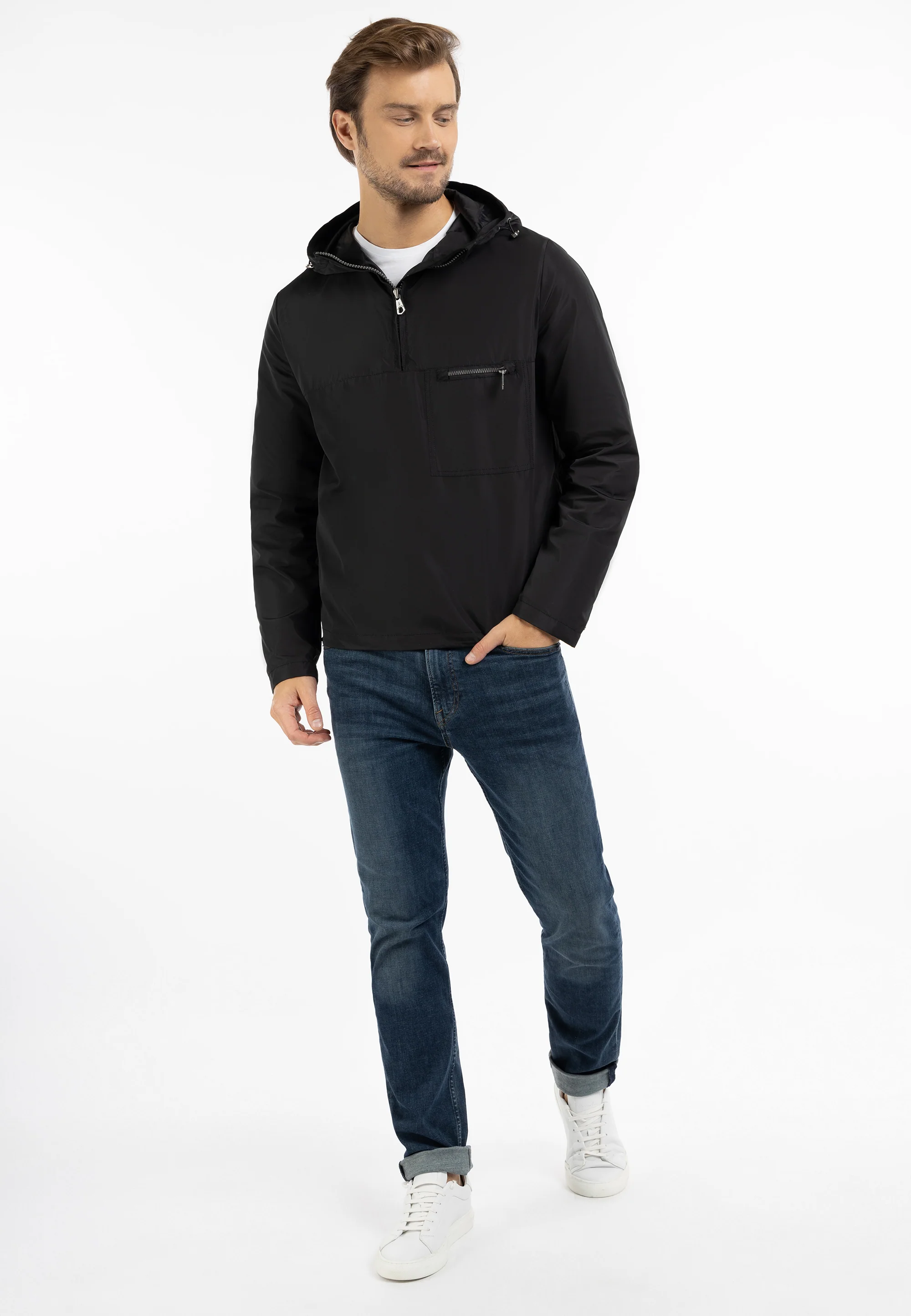 DreiMaster Maritim Men's Transitional Jacket - Recycled Material - Image 7