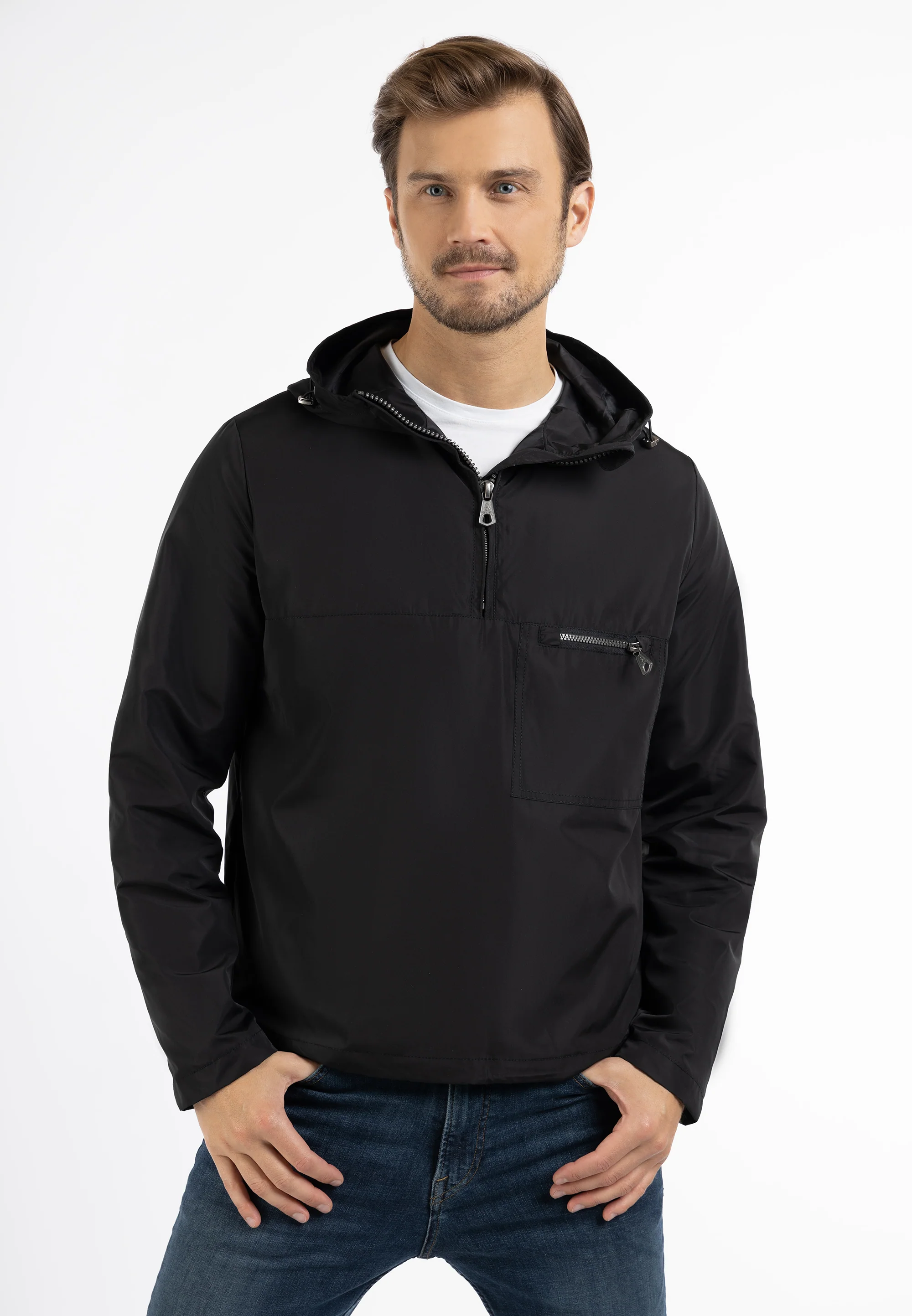 DreiMaster Maritim Men's Transitional Jacket - Recycled Material - Image 9