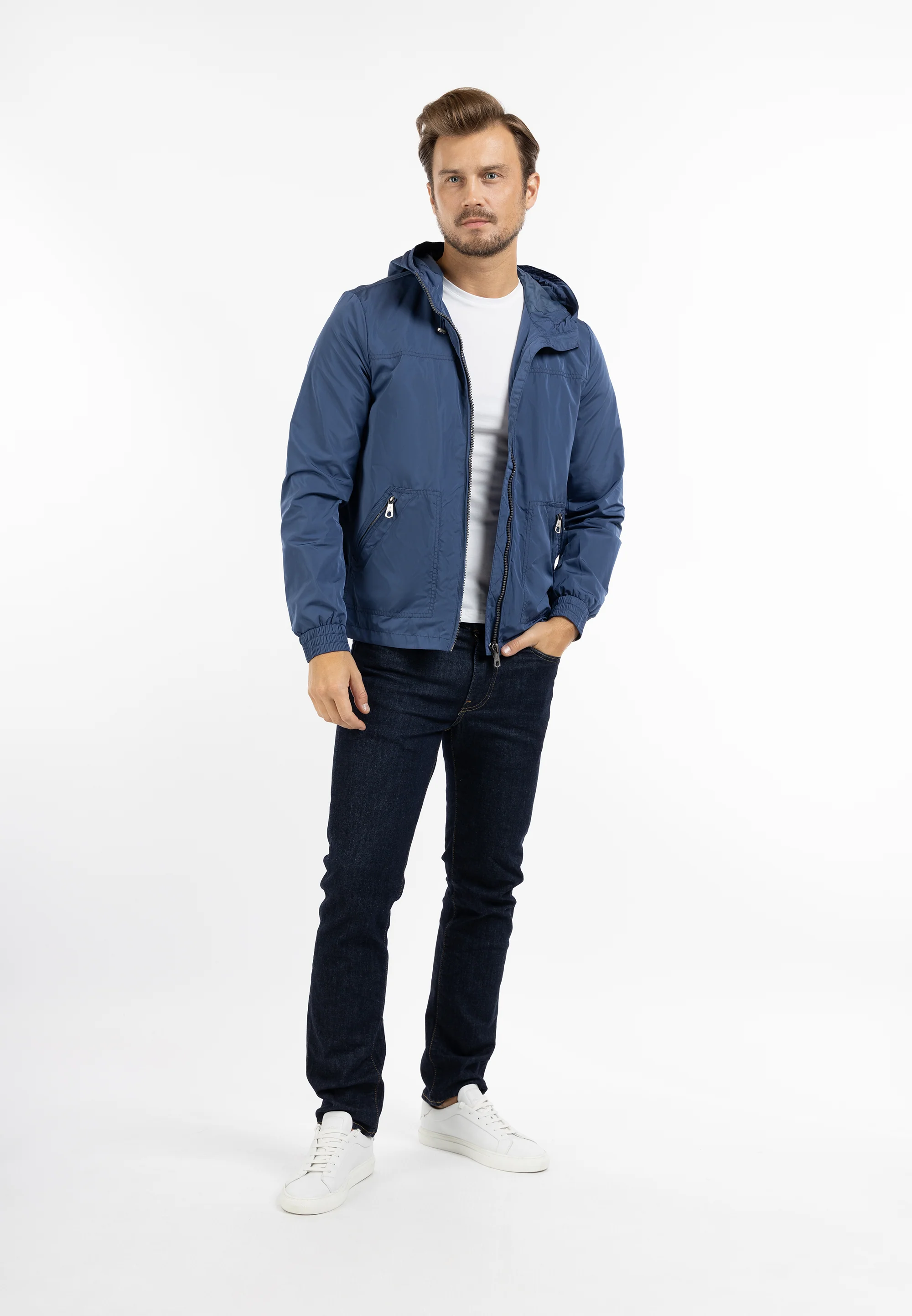 DreiMaster Maritim Men's Transitional Jacket Recycled Material - Image 13