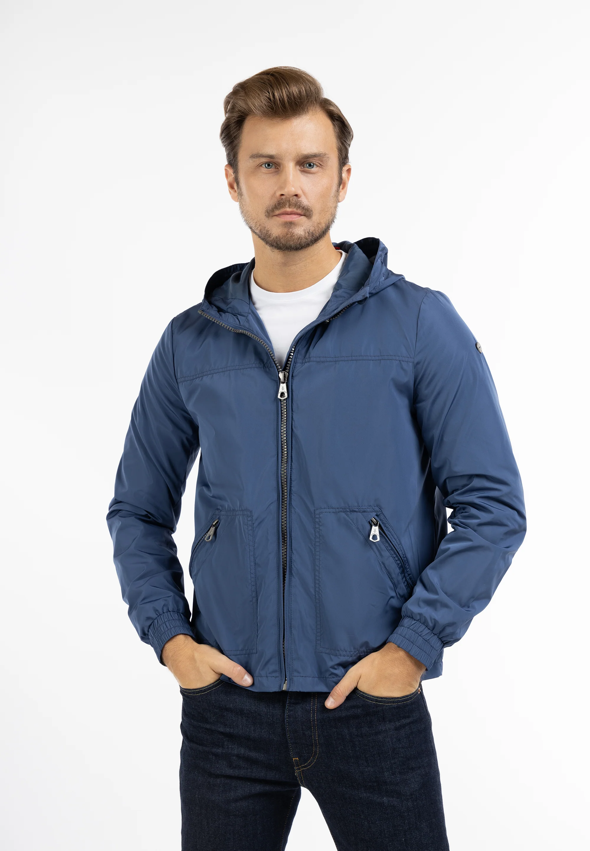 DreiMaster Maritim Men's Transitional Jacket Recycled Material - Image 15
