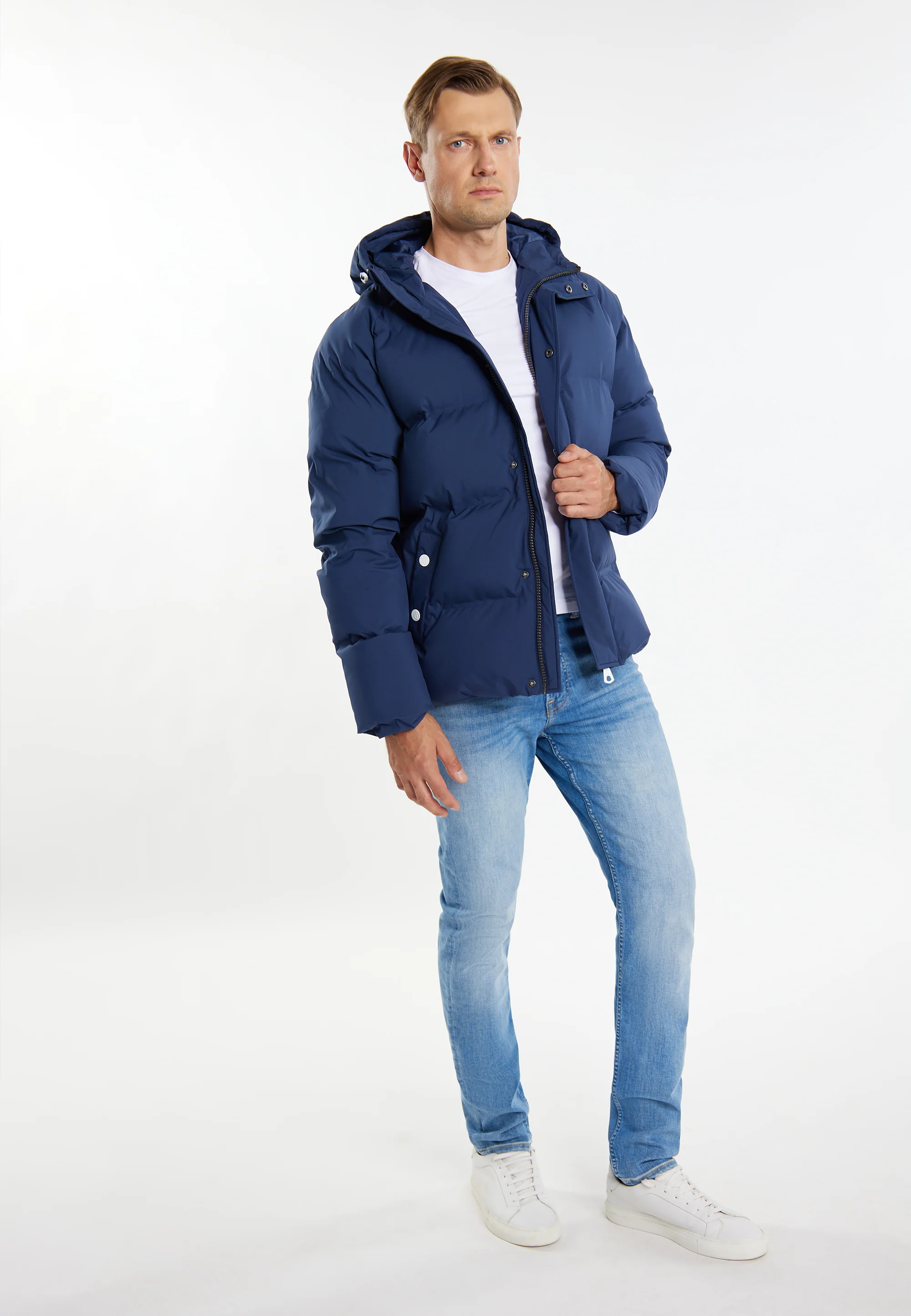 DreiMaster Maritim Men's Winter Jacket With Padding - Image 6