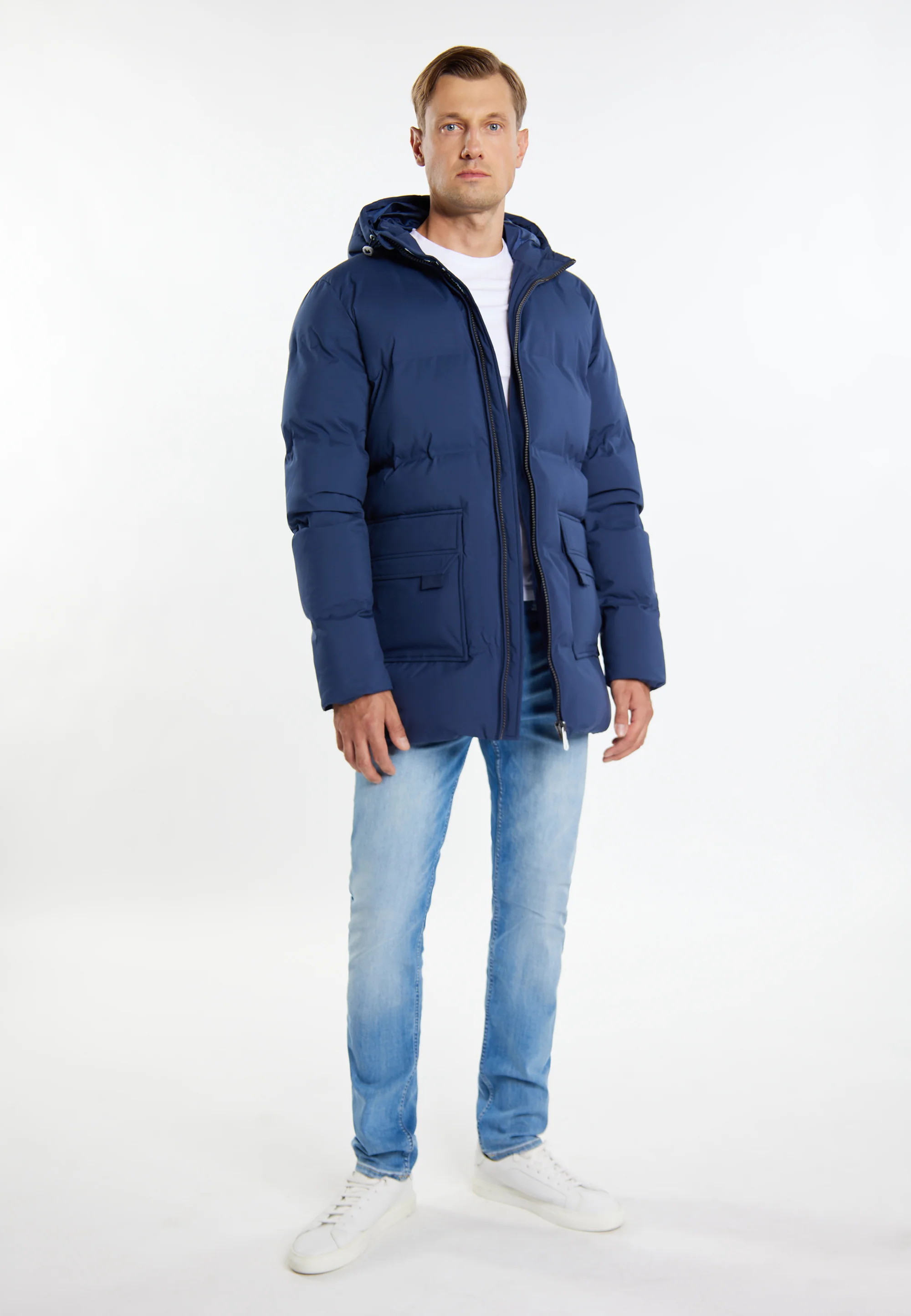 DreiMaster Maritim Men's Winter Jacket With Padding