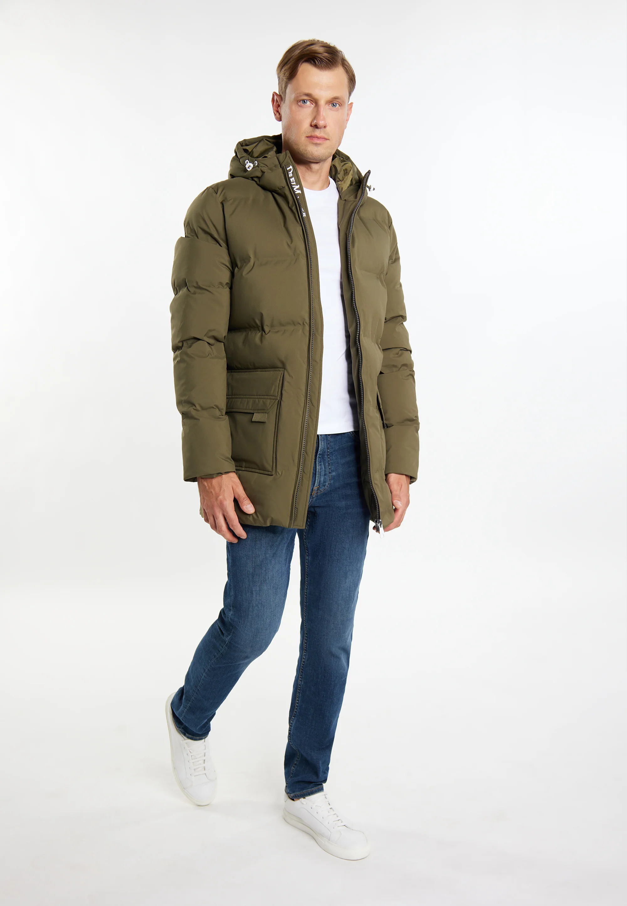DreiMaster Maritim Men's Winter Jacket With Padding - Image 6