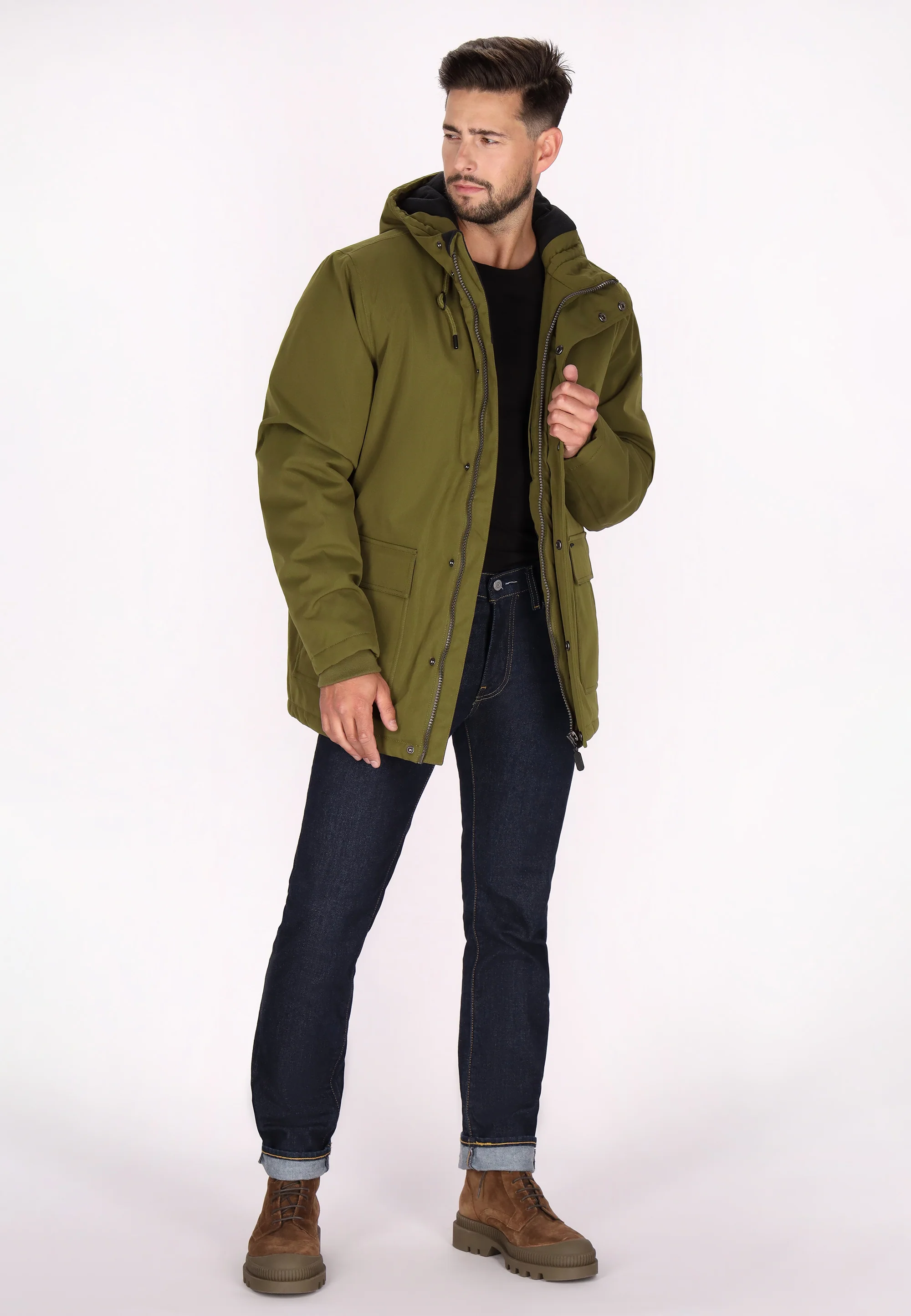 DreiMaster Maritim Men's Winter Jacket - Image 16