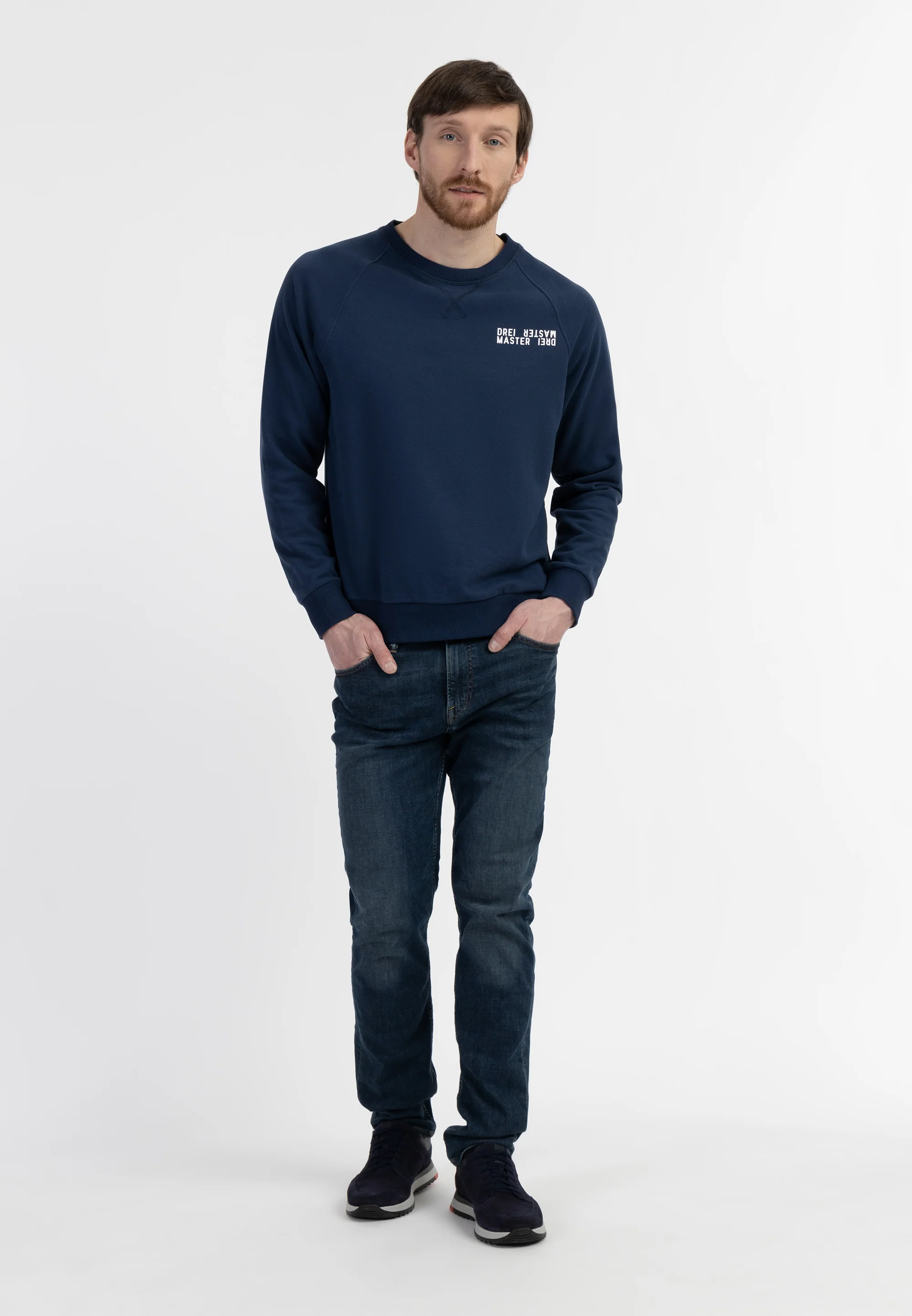 DreiMaster Maritim Men's Crew Neck Sweatshirt - Image 2