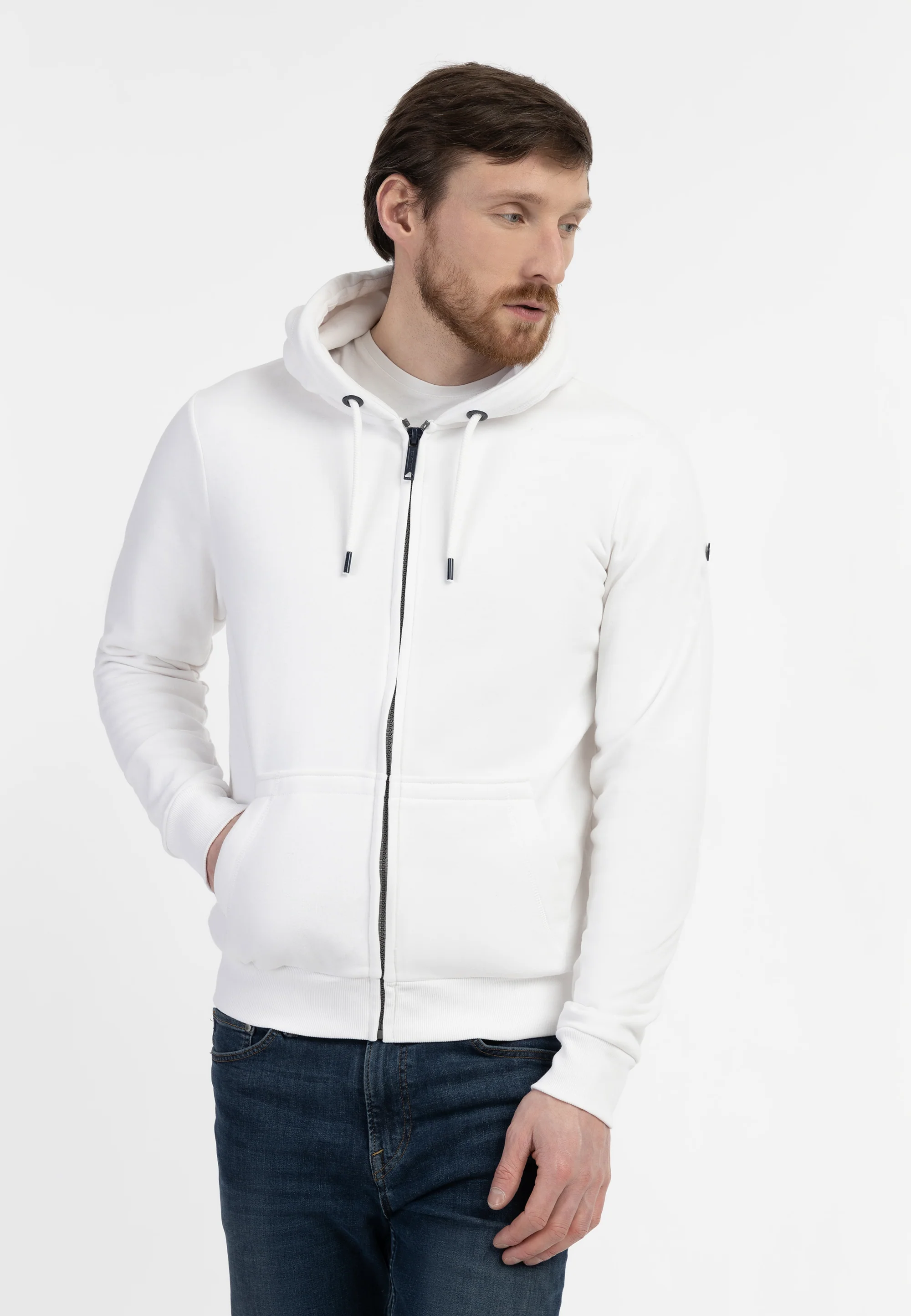 DreiMaster Maritim Men's Hooded Jacket - Image 15