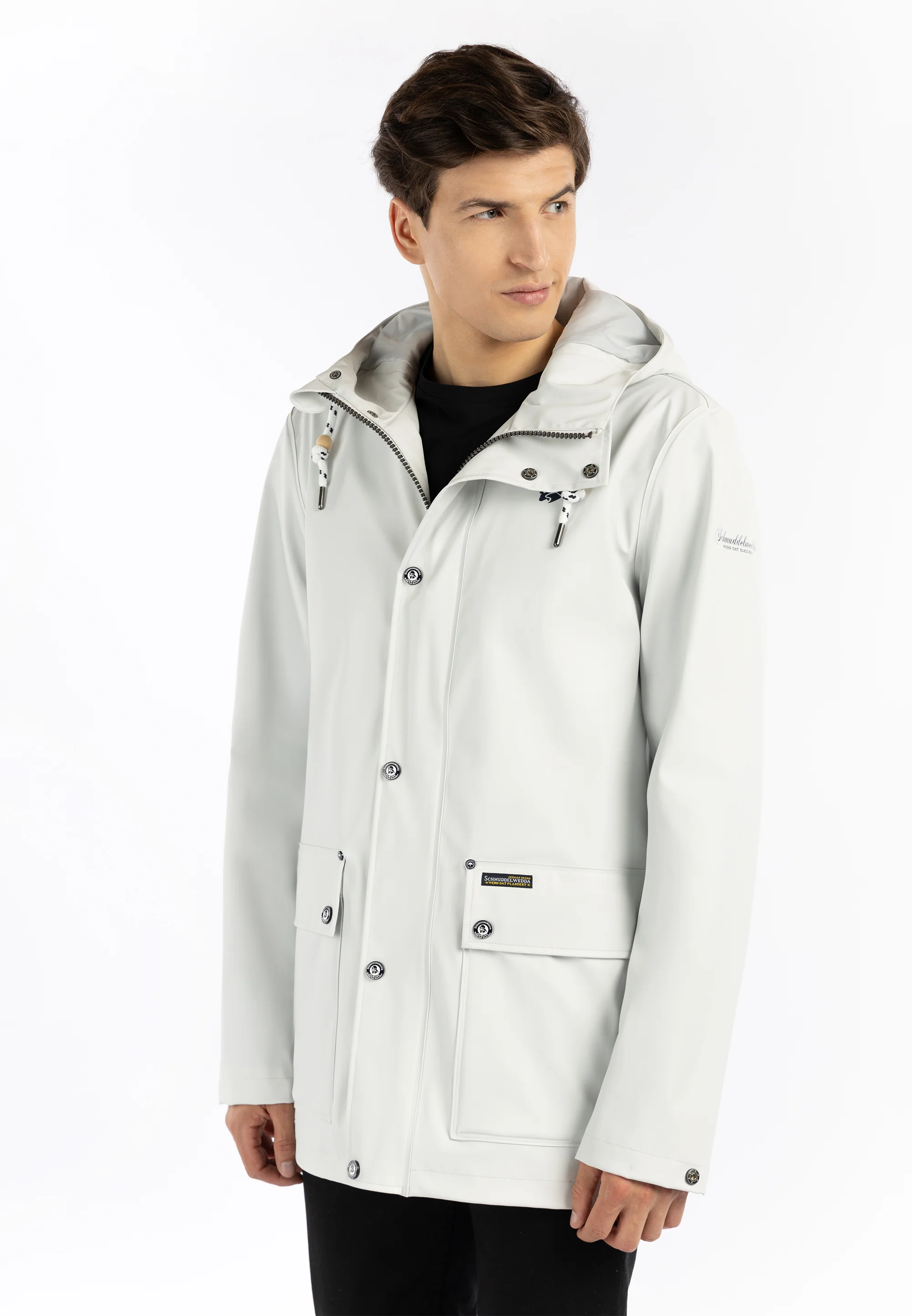 Schmuddelwedda Men's Rain Jacket - Image 14