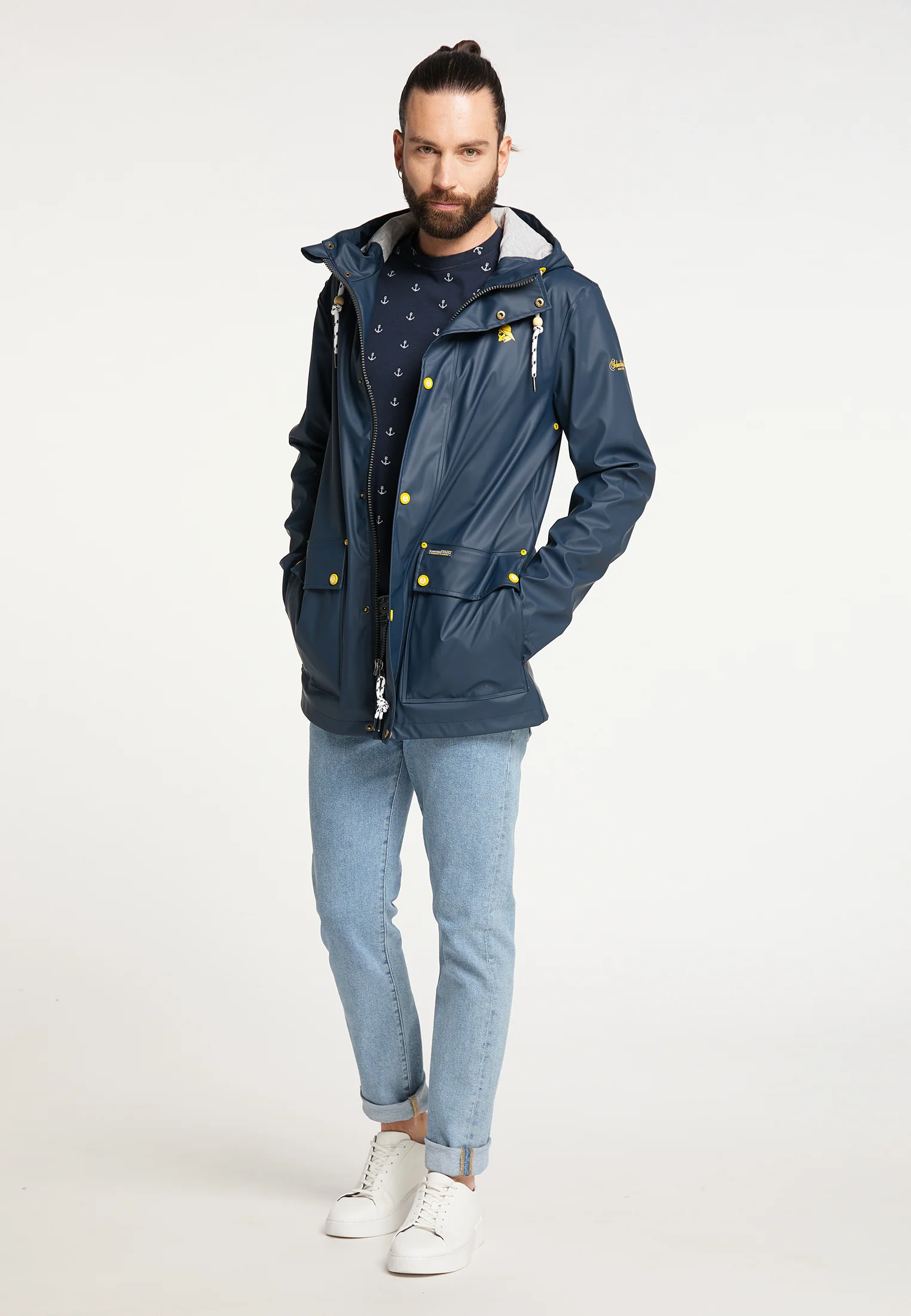 Schmuddelwedda Men's Rain Jacket - Image 2