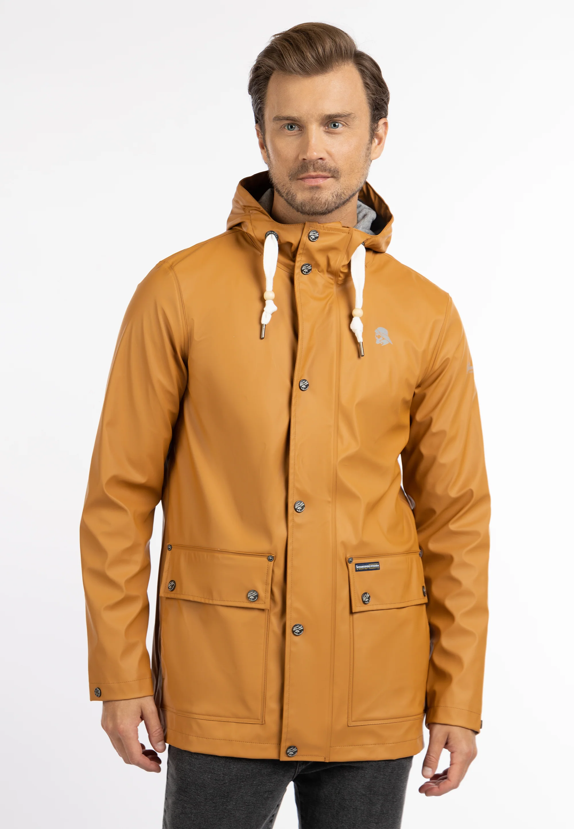 Schmuddelwedda Men's Rain Jacket - Image 25