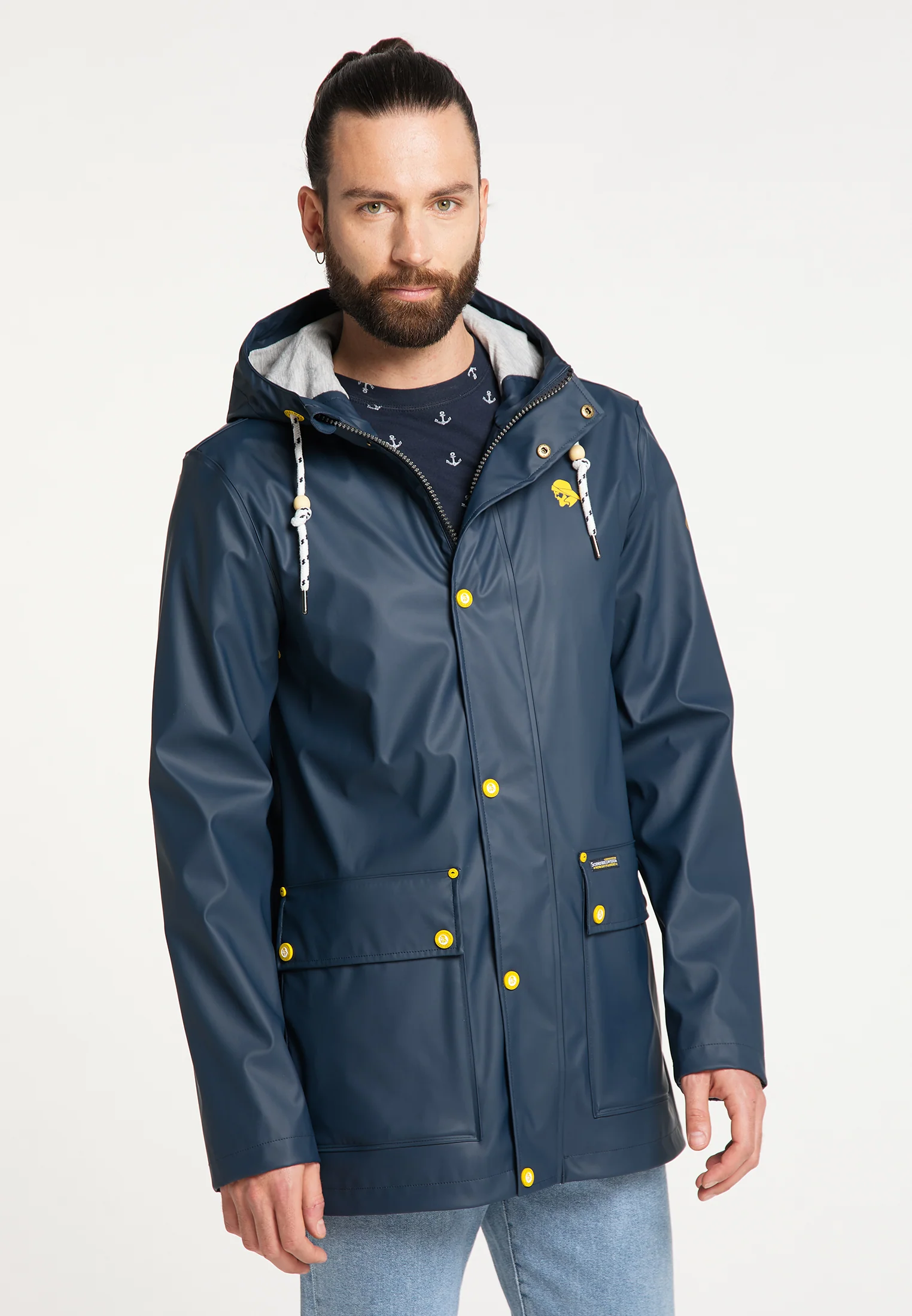 Schmuddelwedda Men's Rain Jacket - Image 4