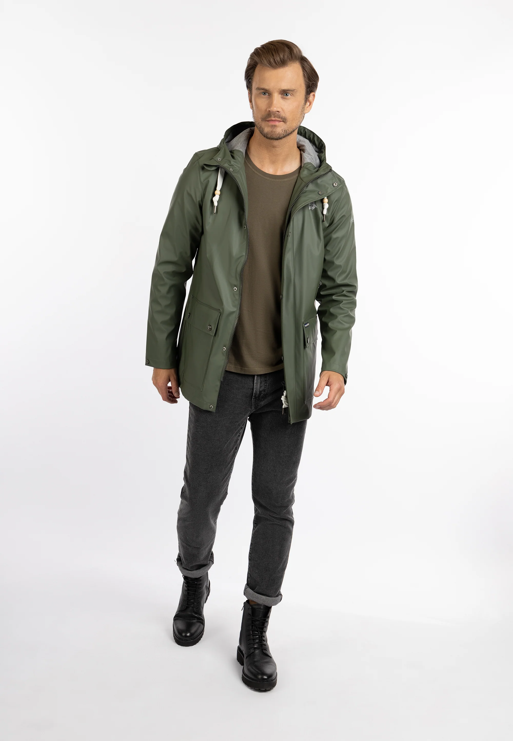 Schmuddelwedda Men's Rain Jacket - Image 41