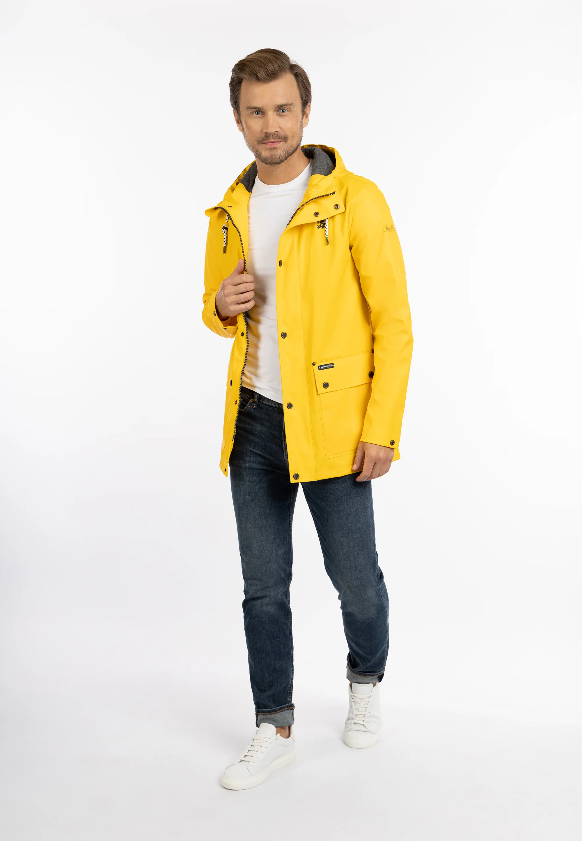 Schmuddelwedda Men's Rain Jacket - Image 52