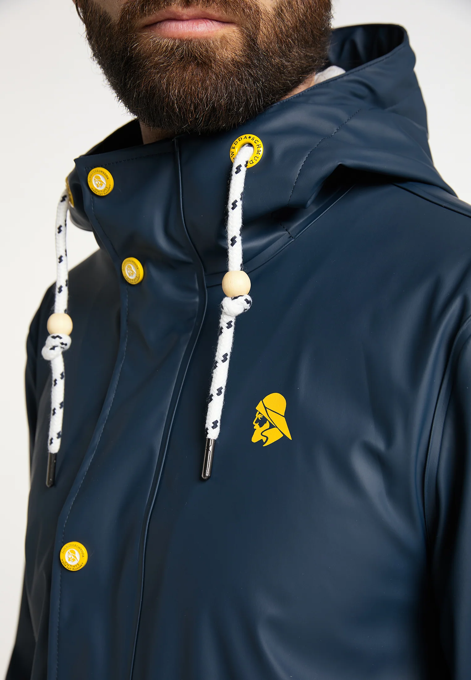 Schmuddelwedda Men's Rain Jacket - Image 6