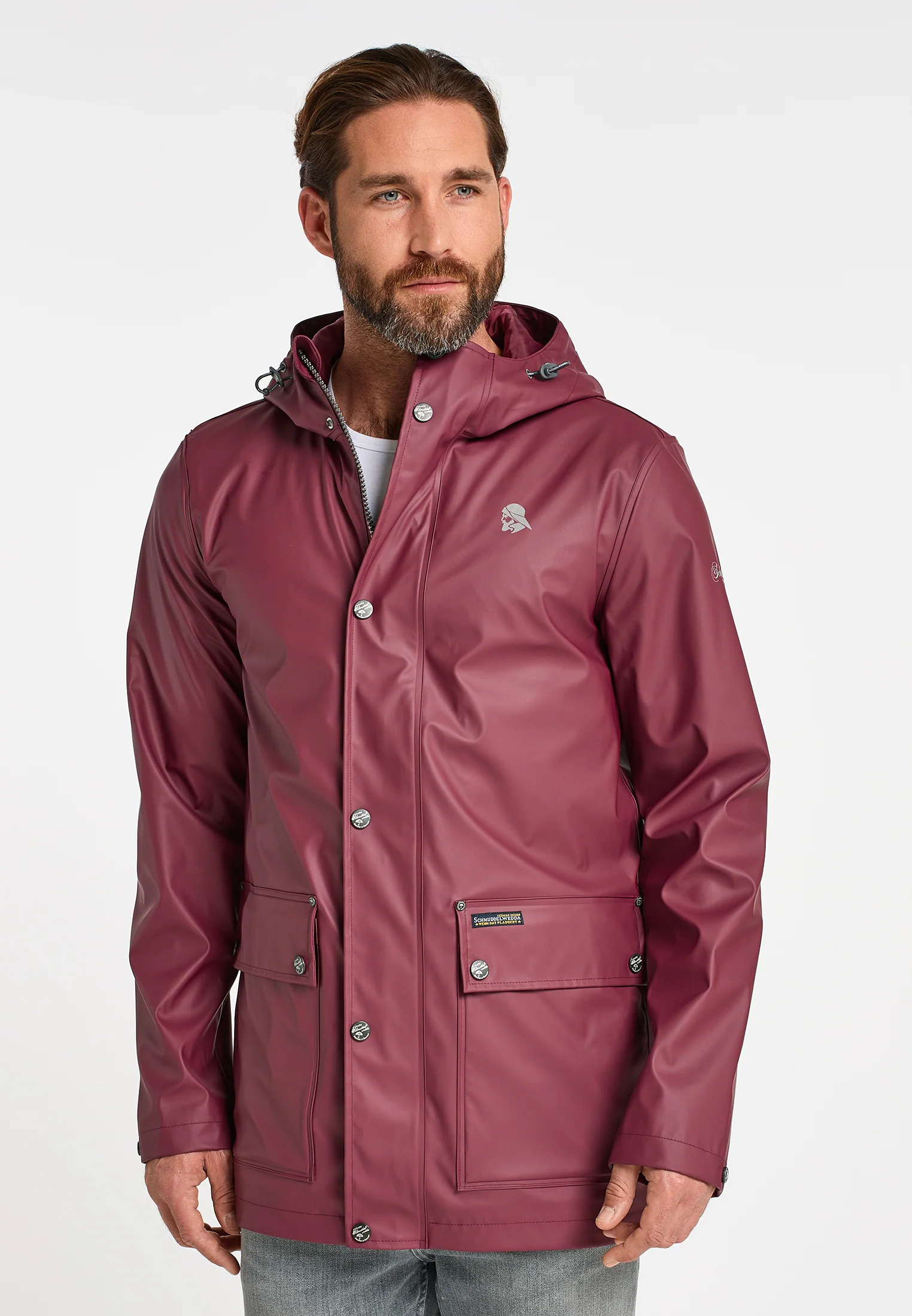 Schmuddelwedda Men's Rain Jacket - Image 60