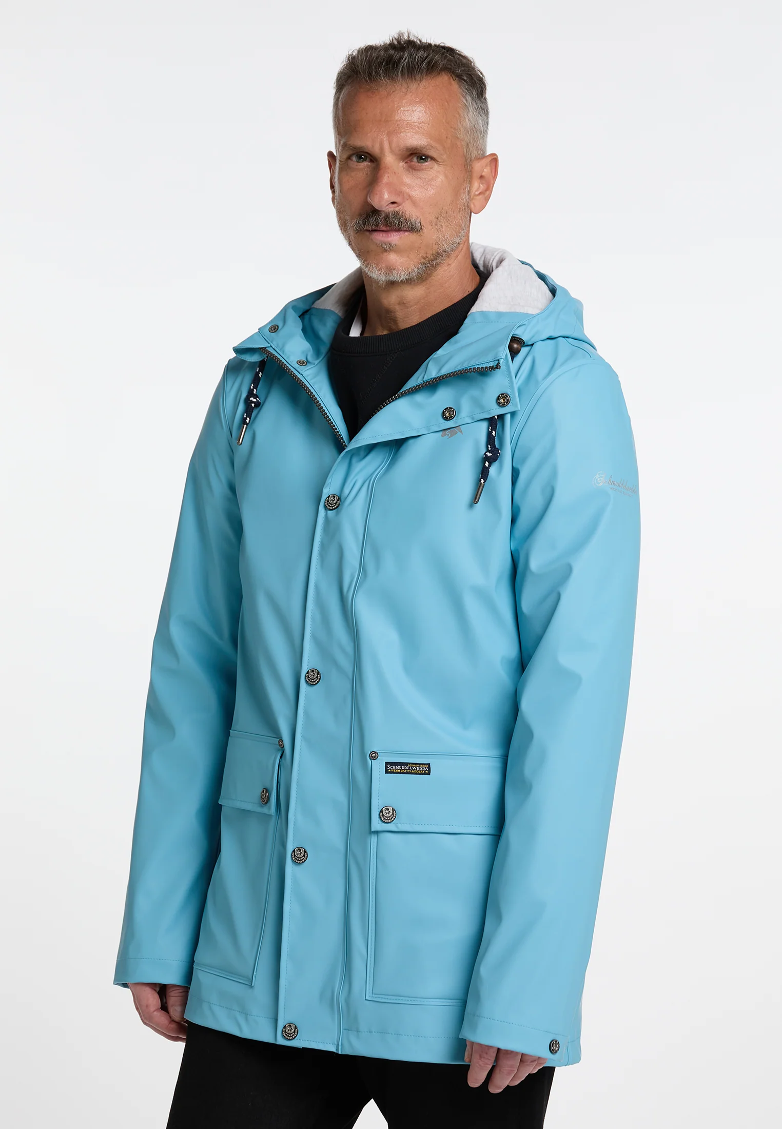 Schmuddelwedda Men's Rain Jacket - Image 65