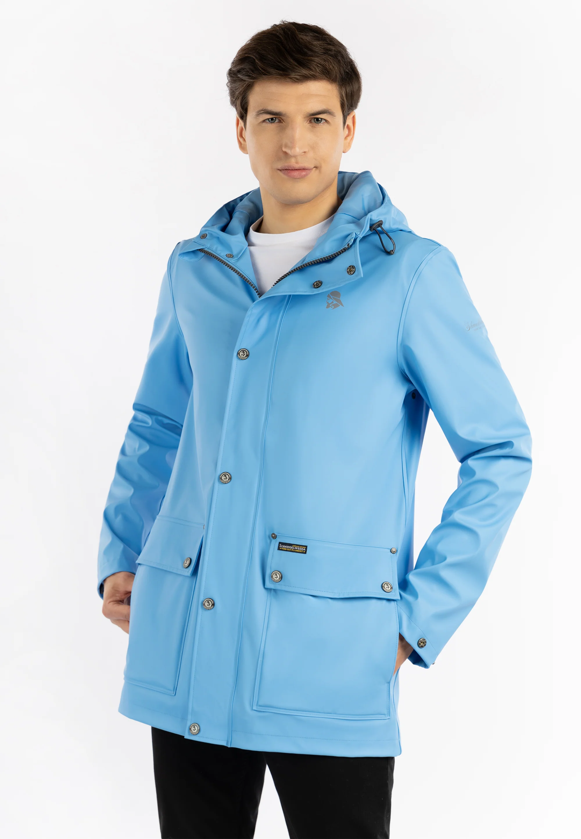 Schmuddelwedda Men's Rain Jacket - Image 8
