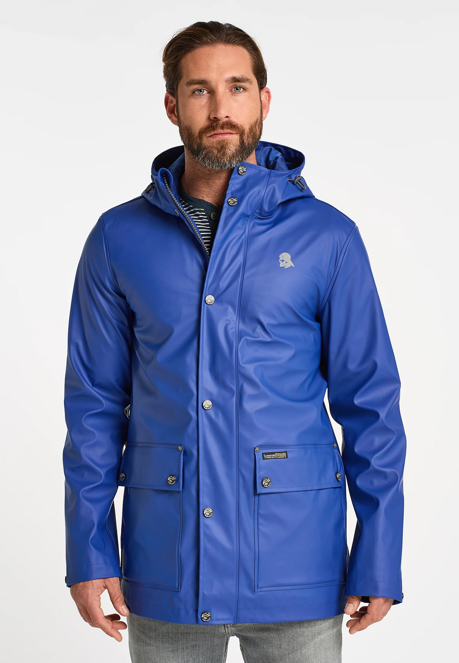 Schmuddelwedda Men's Rain Jacket - Image 80