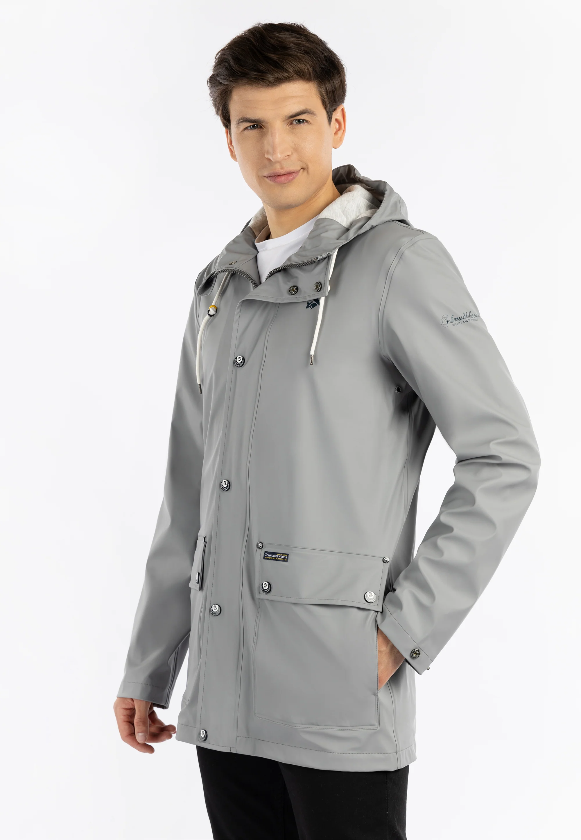 Schmuddelwedda Men's Rain Jacket - Image 85
