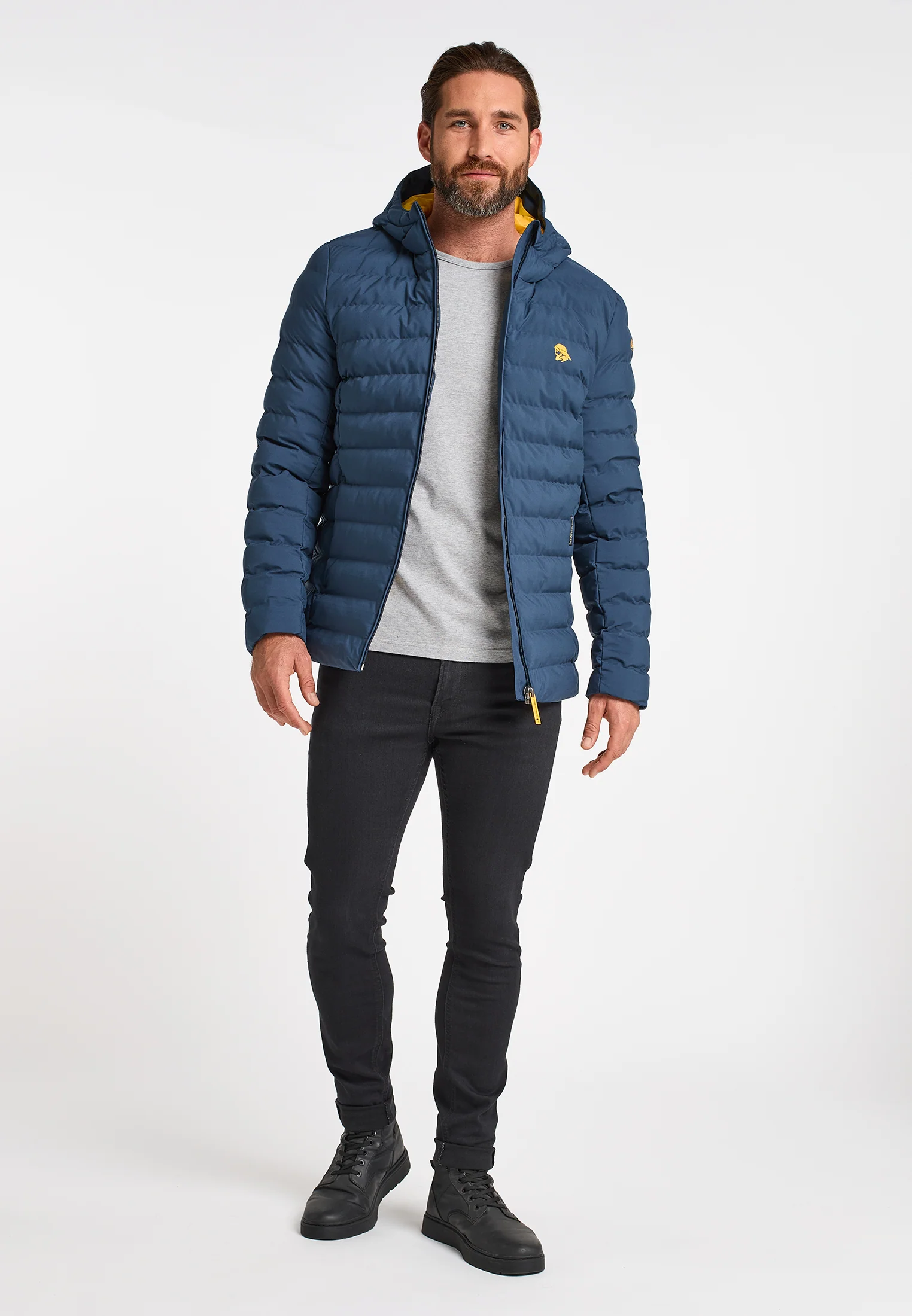 Schmuddelwedda Men's Padded Quilted Jacket - Image 14