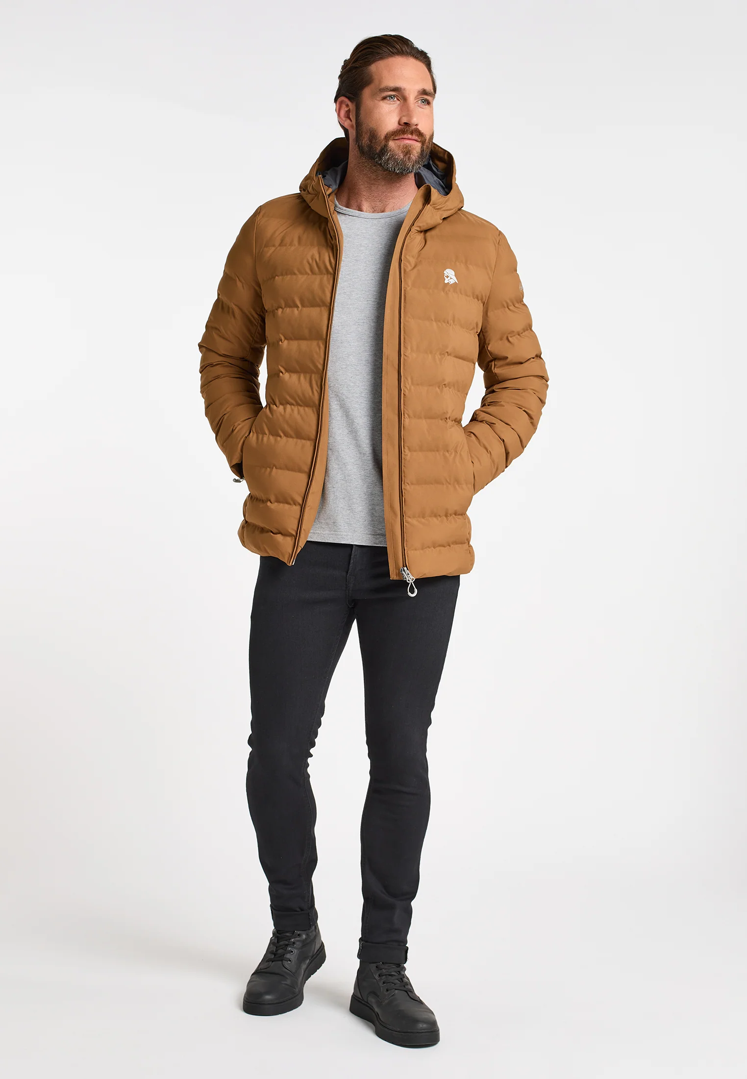 Schmuddelwedda Men's Padded Quilted Jacket - Image 19