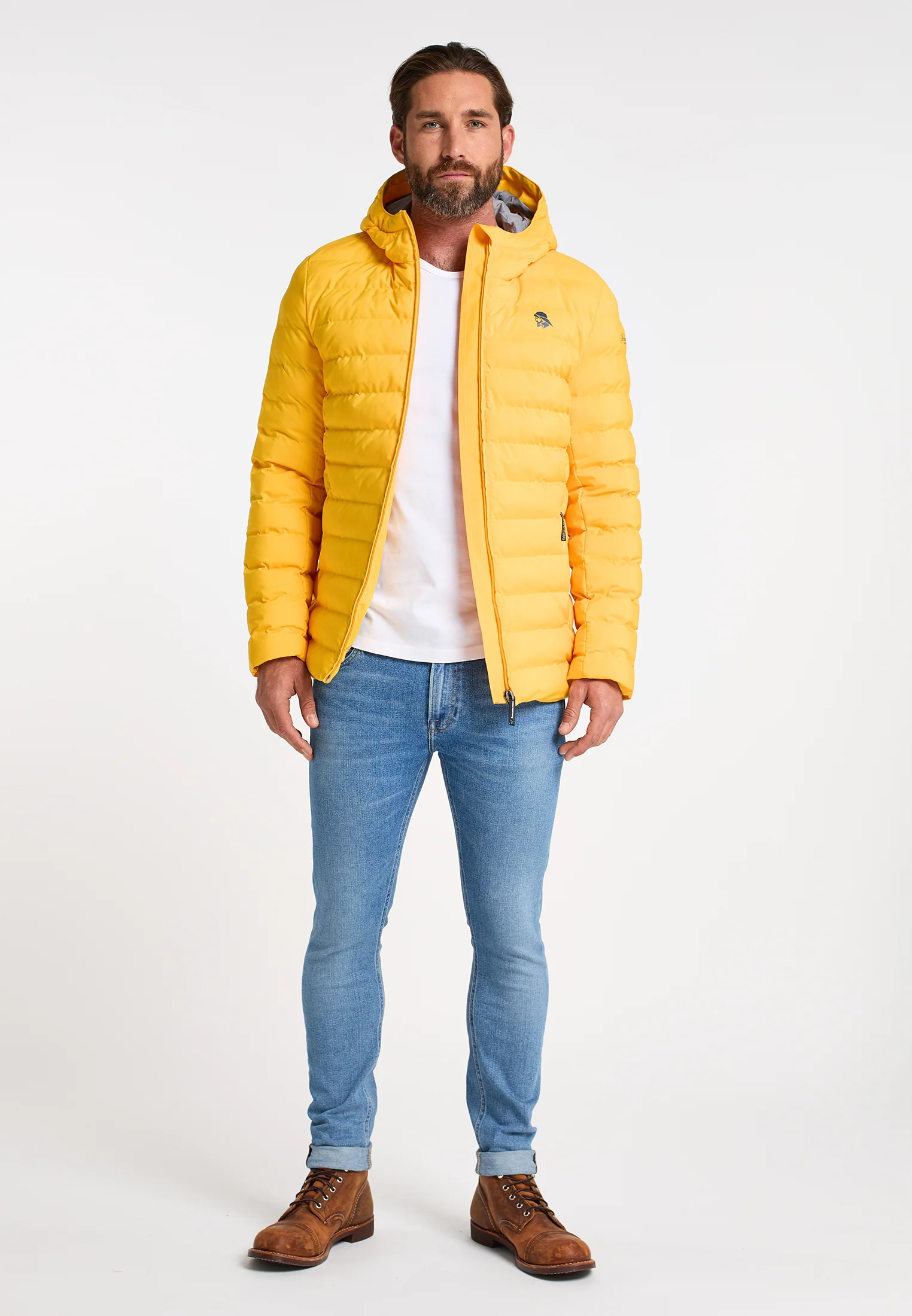 Schmuddelwedda Men's Padded Quilted Jacket - Image 21