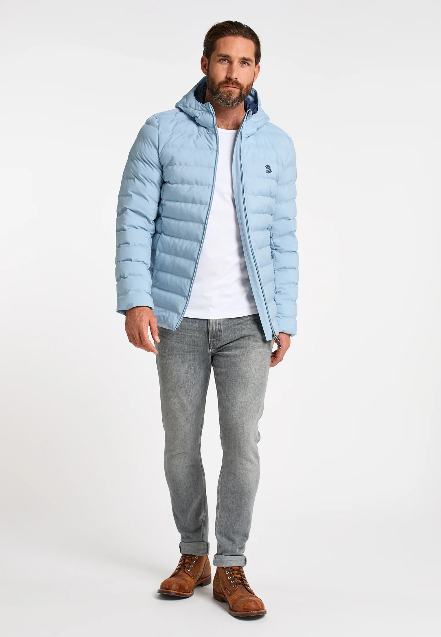 Schmuddelwedda Men's Padded Quilted Jacket - Image 9