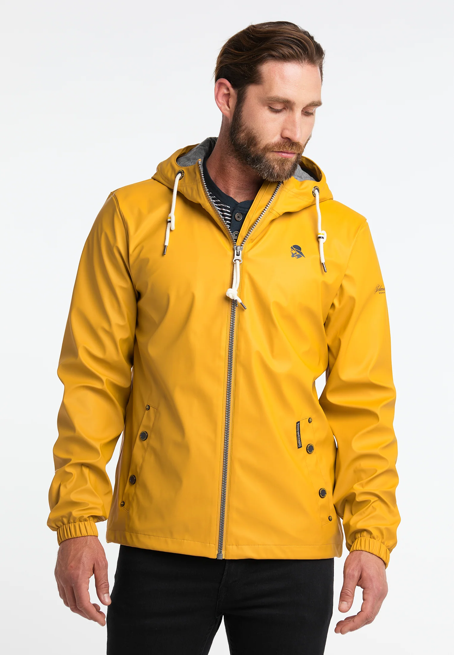 Schmuddelwedda Men's Rain Jacket - Image 8