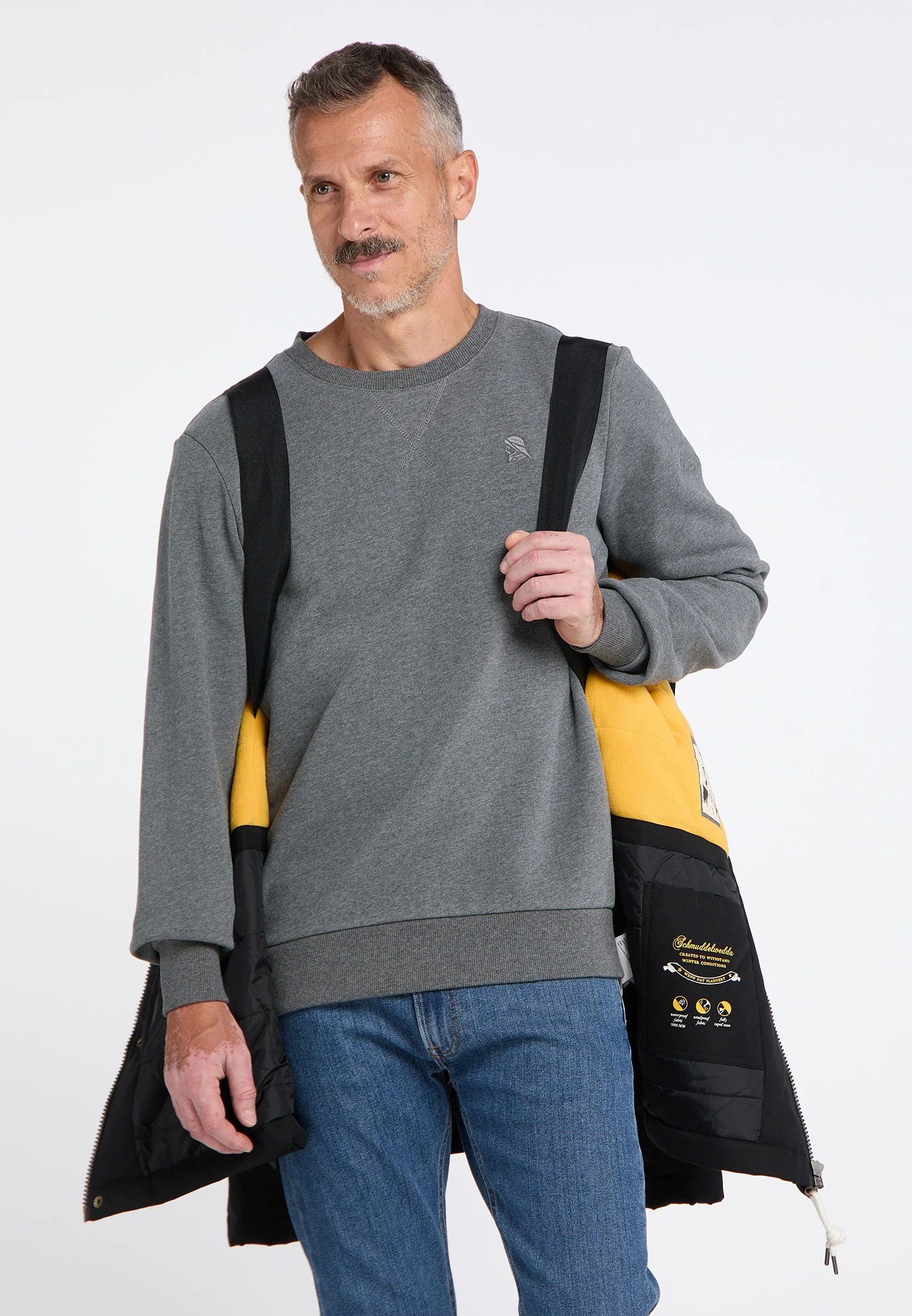 Schmuddelwedda Men's Padded Winter Jacket - Image 7