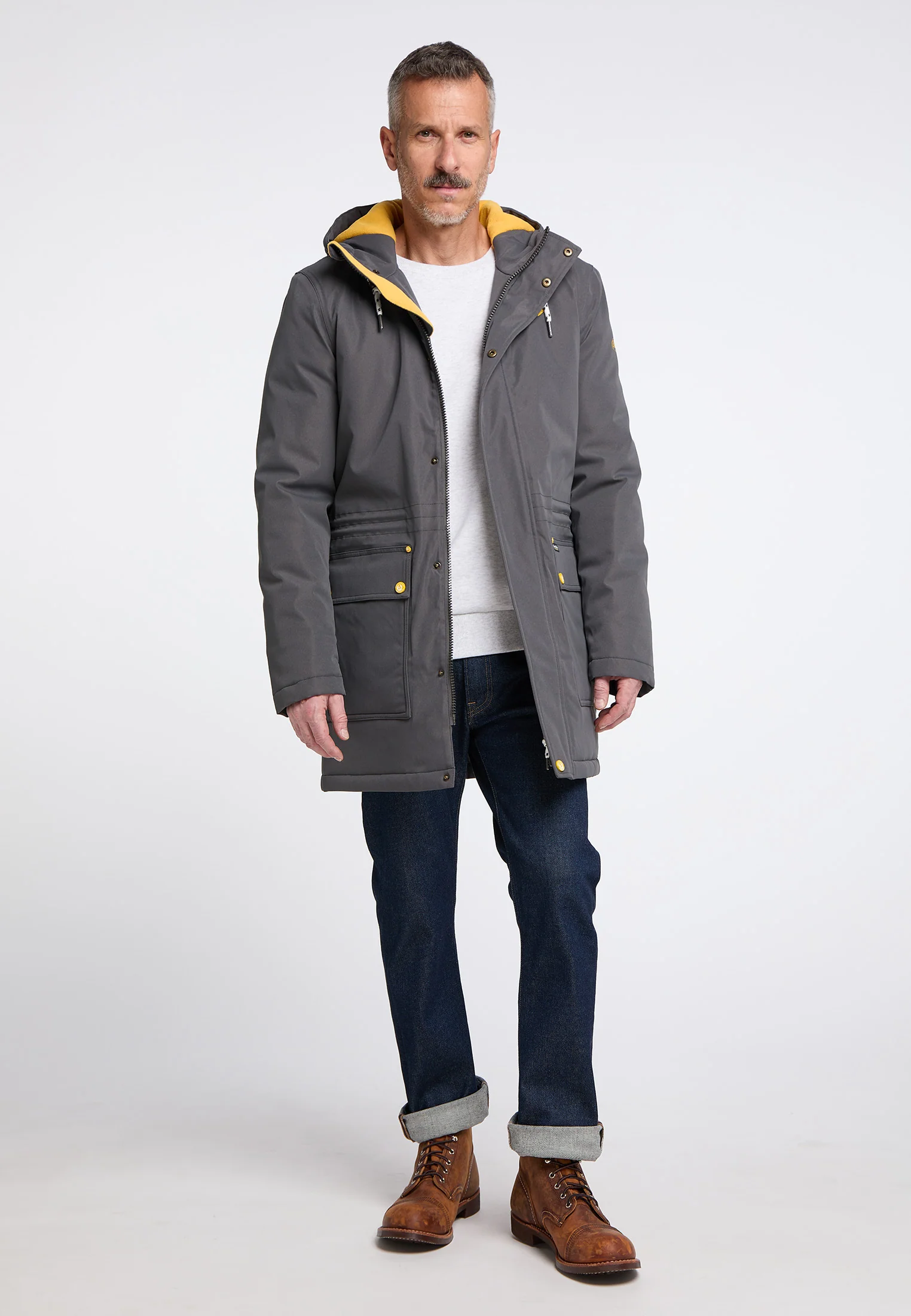 Schmuddelwedda Men's Winter Parka - Image 21