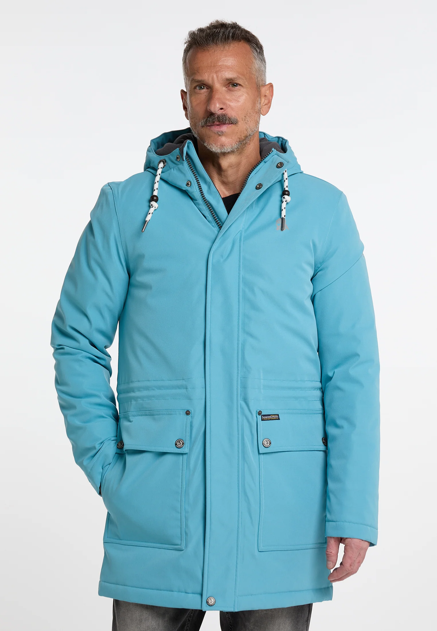 Schmuddelwedda Men's Winter Parka - Image 8