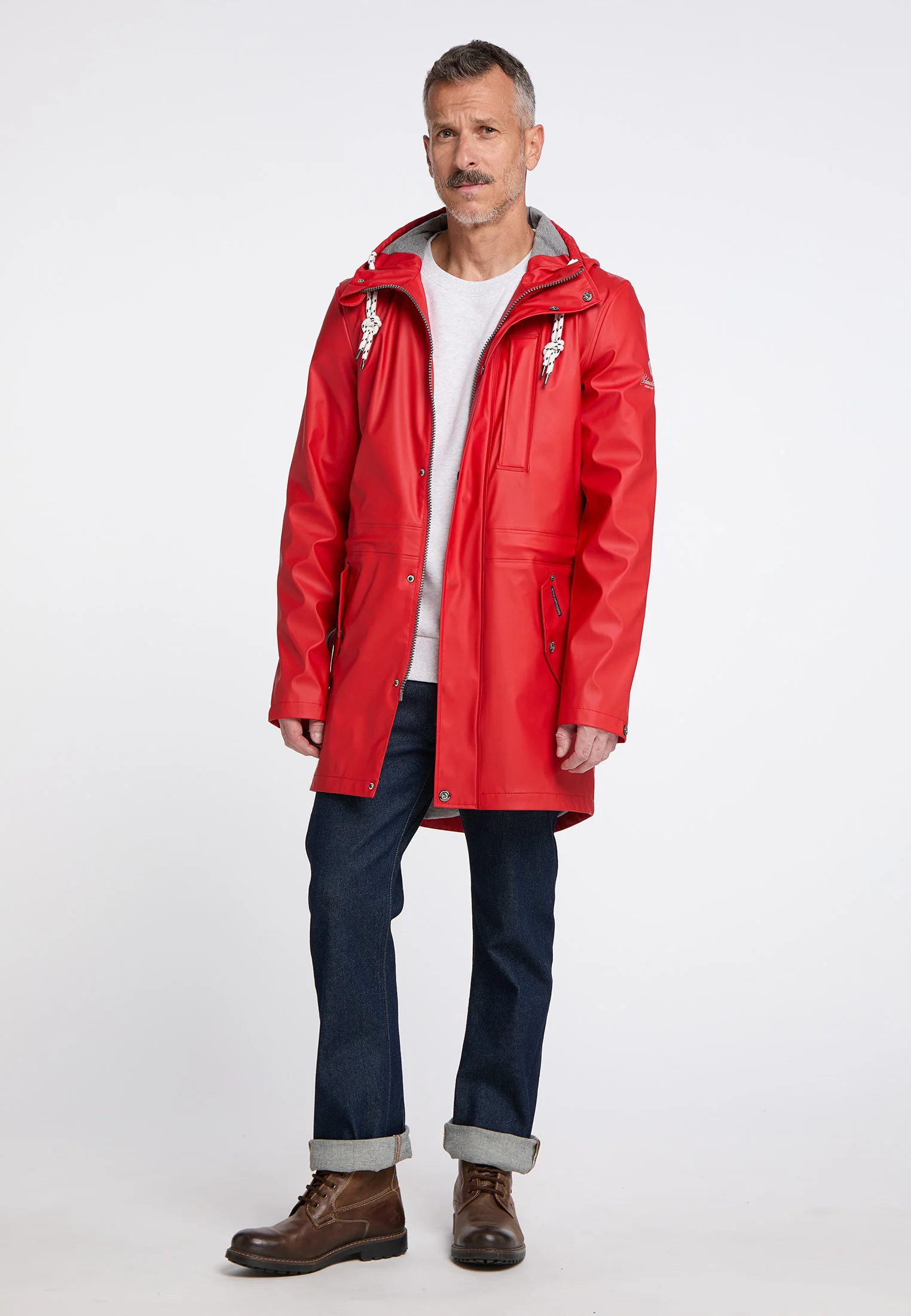 Schmuddelwedda Men's Raincoat - Image 36