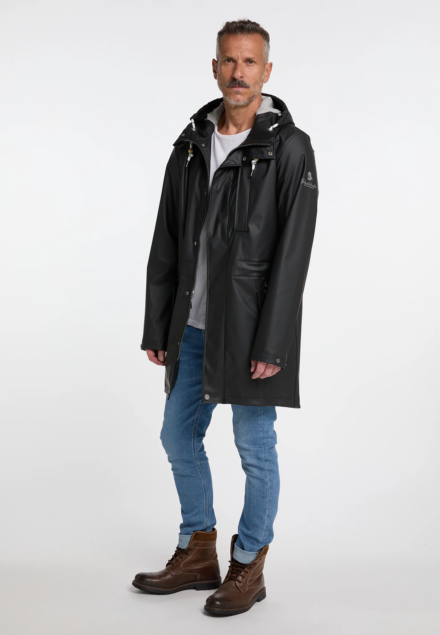 Schmuddelwedda Men's Raincoat - Image 72