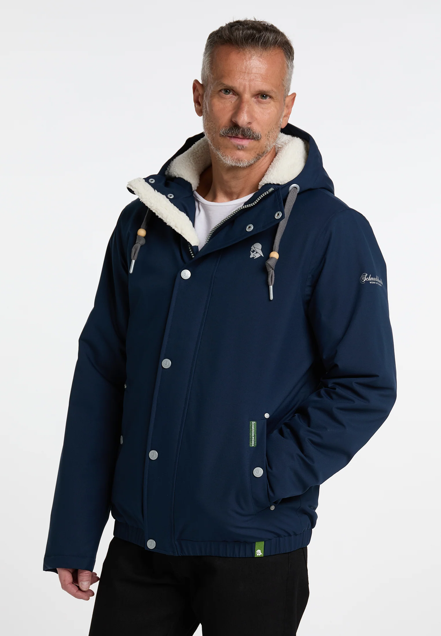 Schmuddelwedda Men's Winter Jacket Made From Recycled Polyester - Image 15
