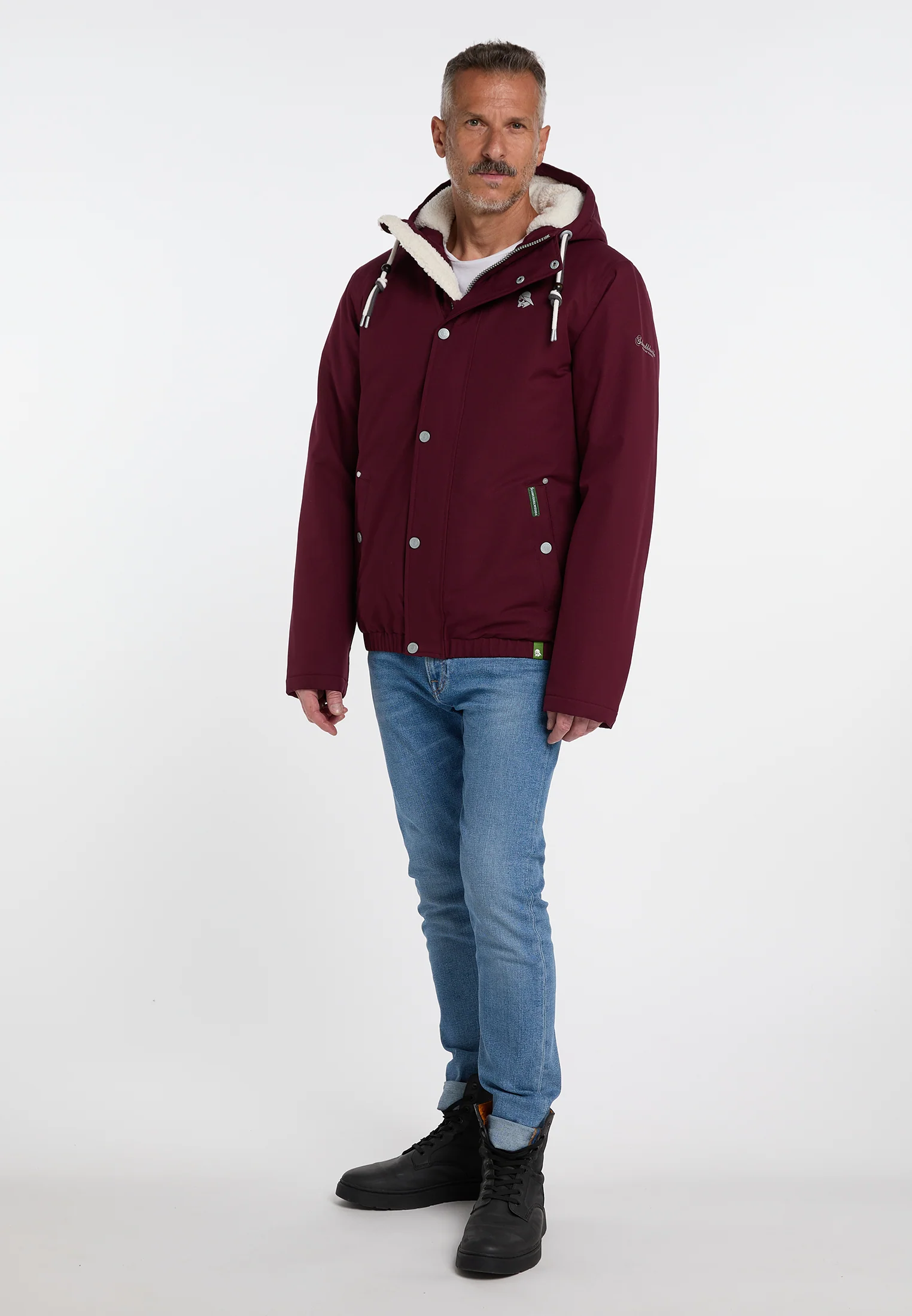 Schmuddelwedda Men's Winter Jacket Made From Recycled Polyester - Image 18