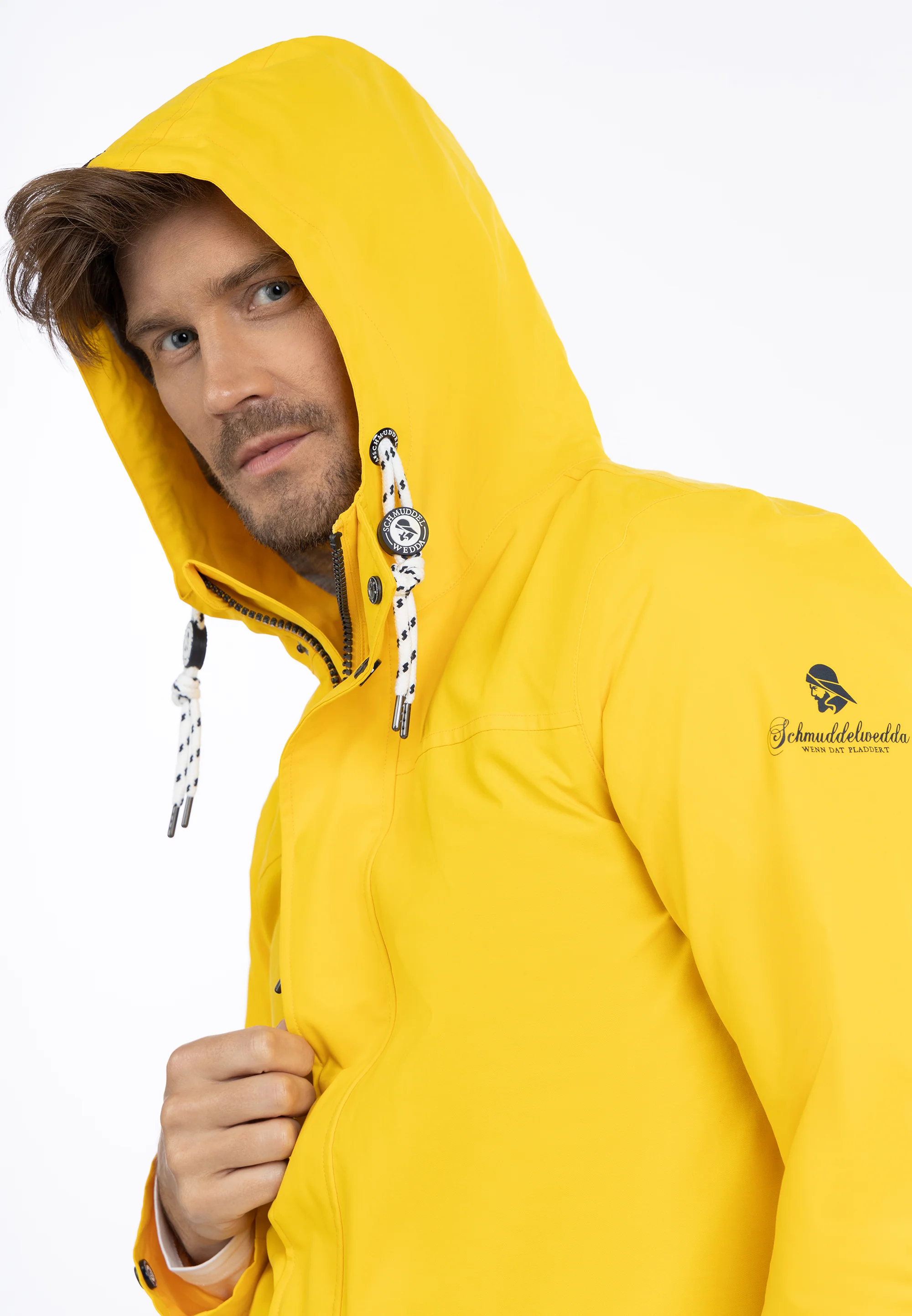 Schmuddelwedda Men's Rain Jacket - Image 20