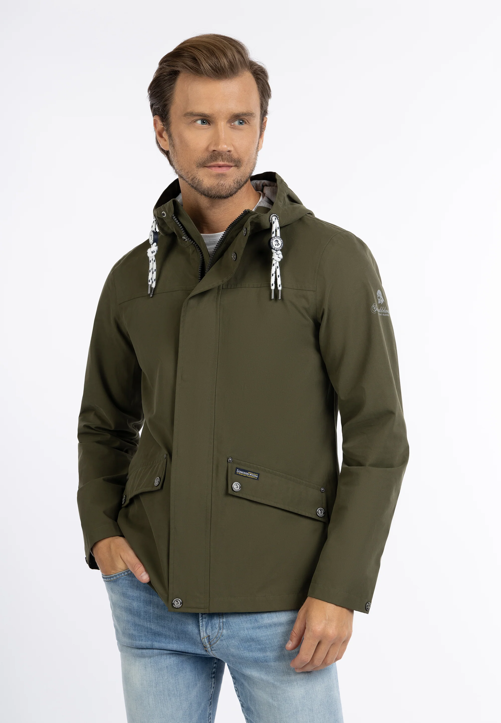 Schmuddelwedda Men's Rain Jacket - Image 21