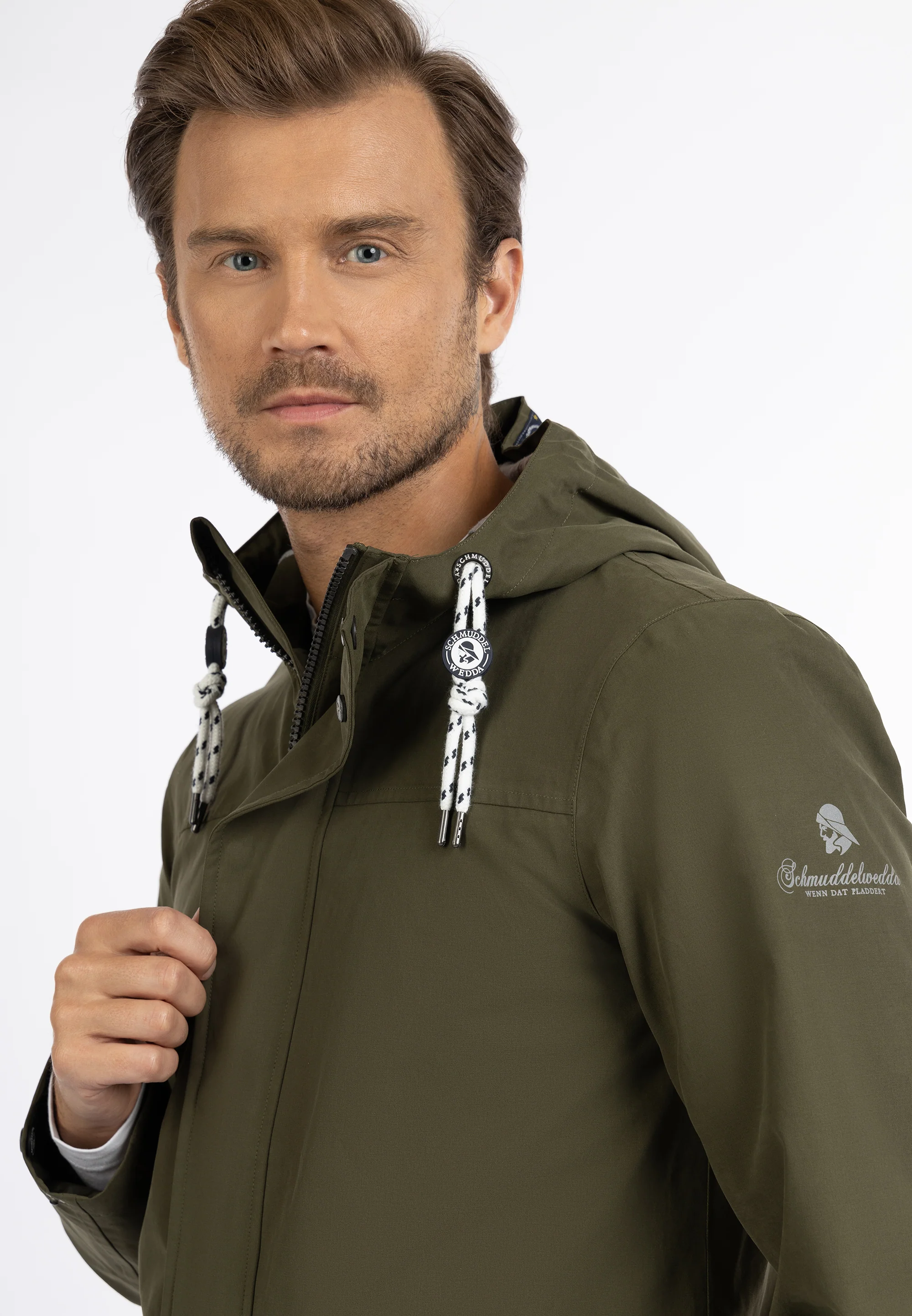 Schmuddelwedda Men's Rain Jacket - Image 24