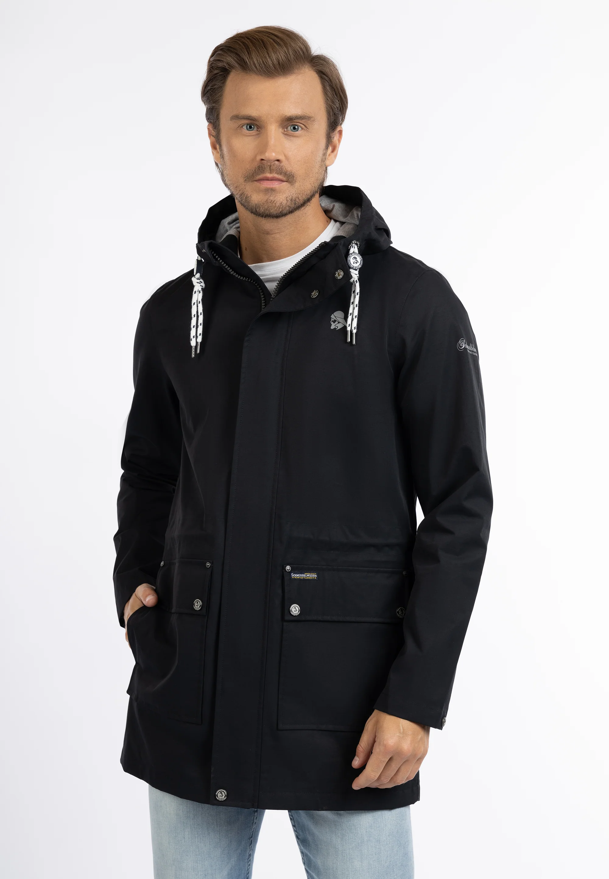 Schmuddelwedda Men's Rain Parka - Image 3